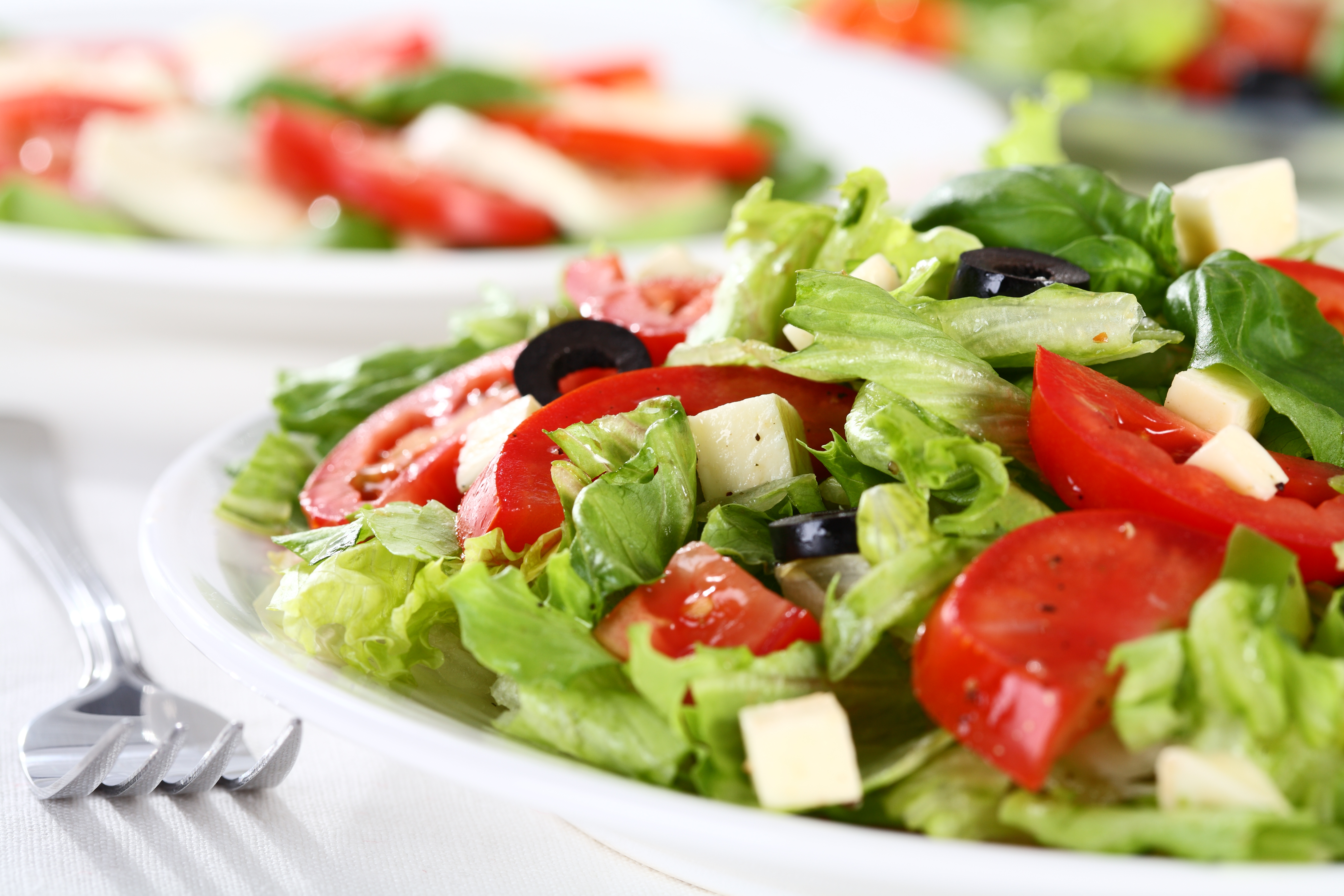 Ensalada de queso fresco