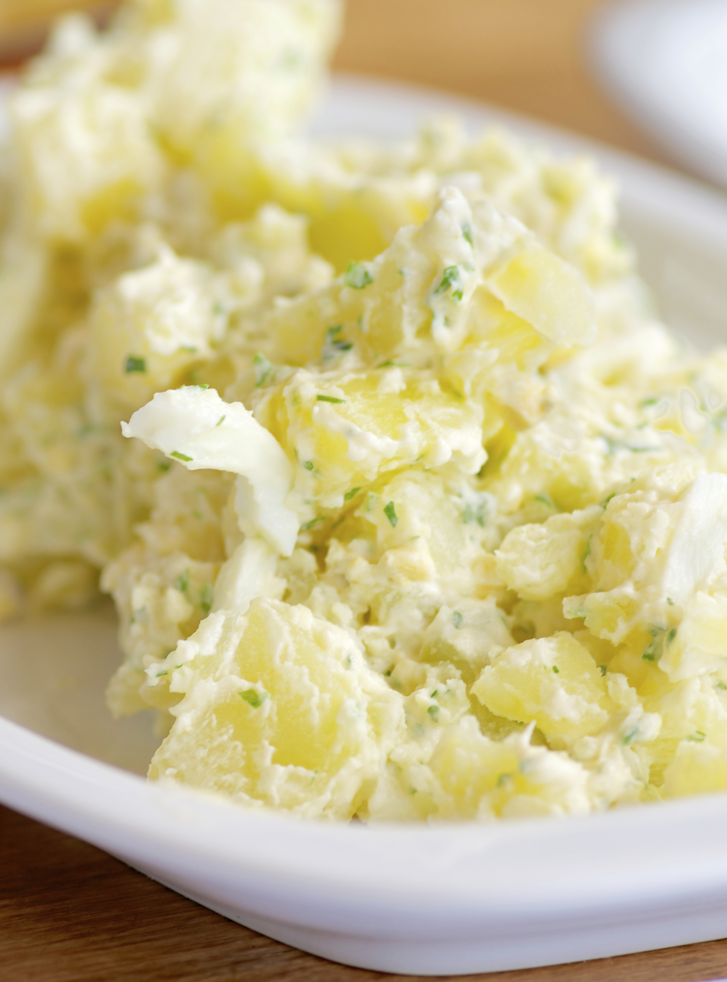 Ensalada de patata con mango