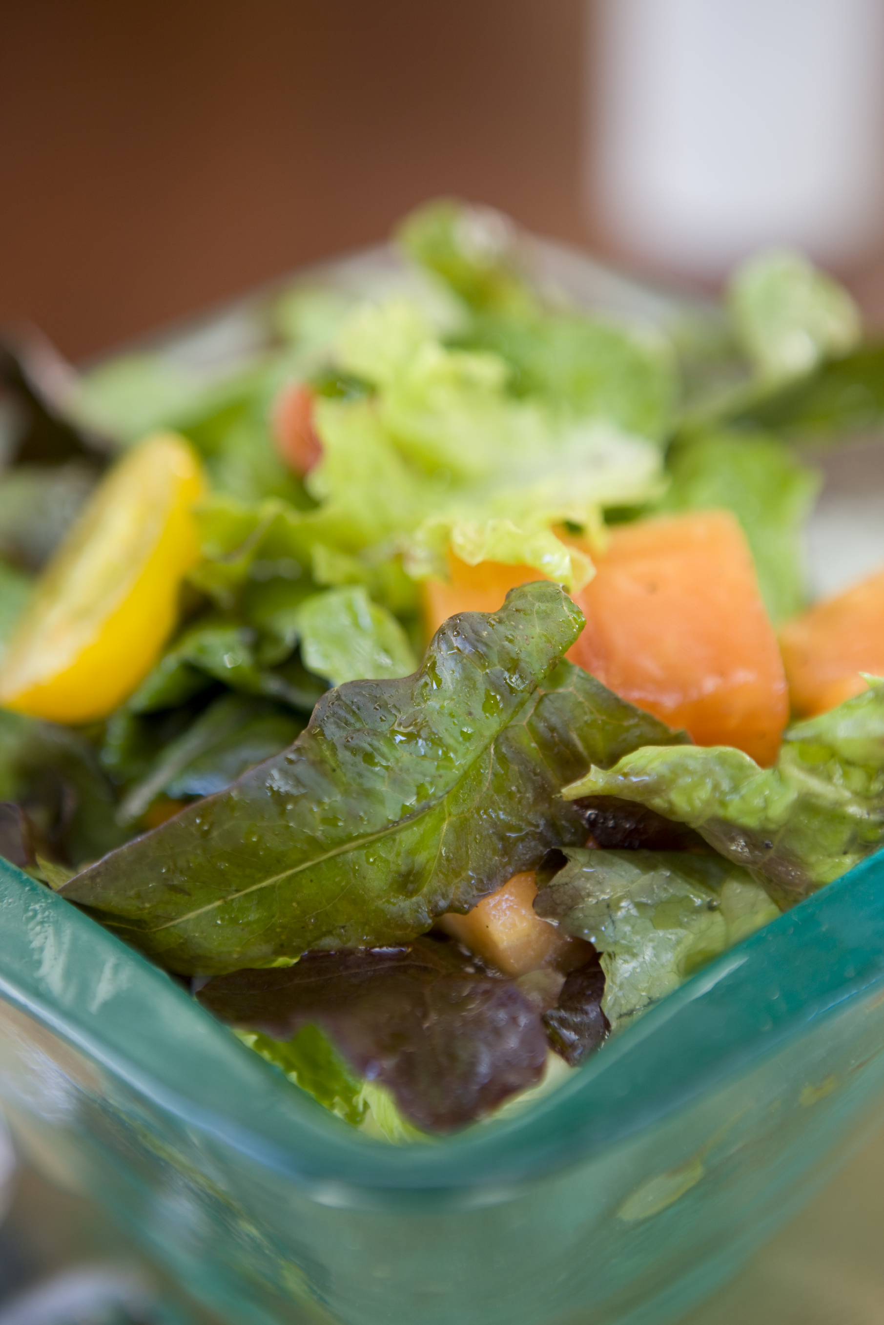 Ensalada tropical de papaya y mango