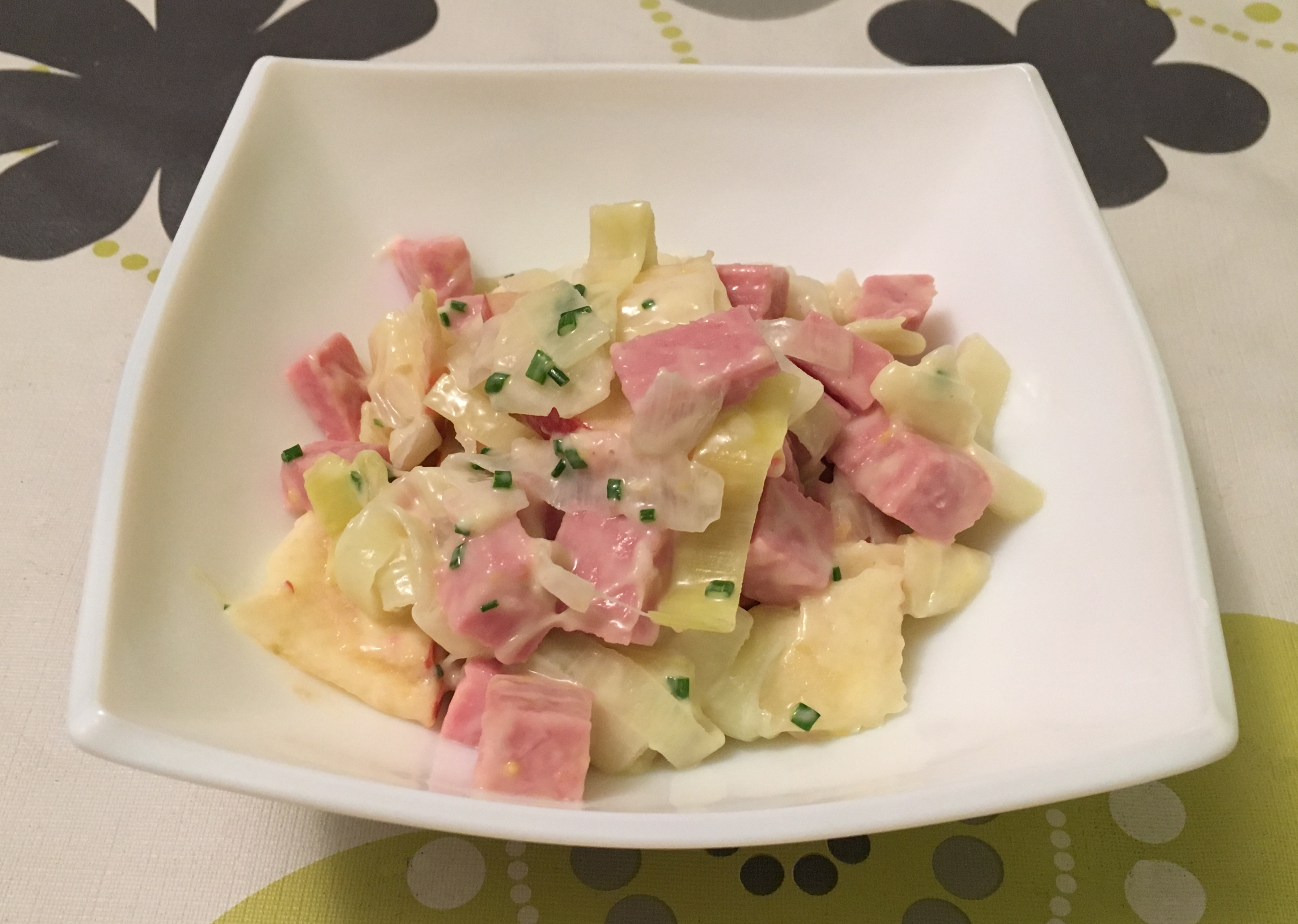 Ensalada de puerros