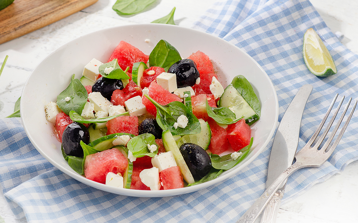 Ensalada con sandía