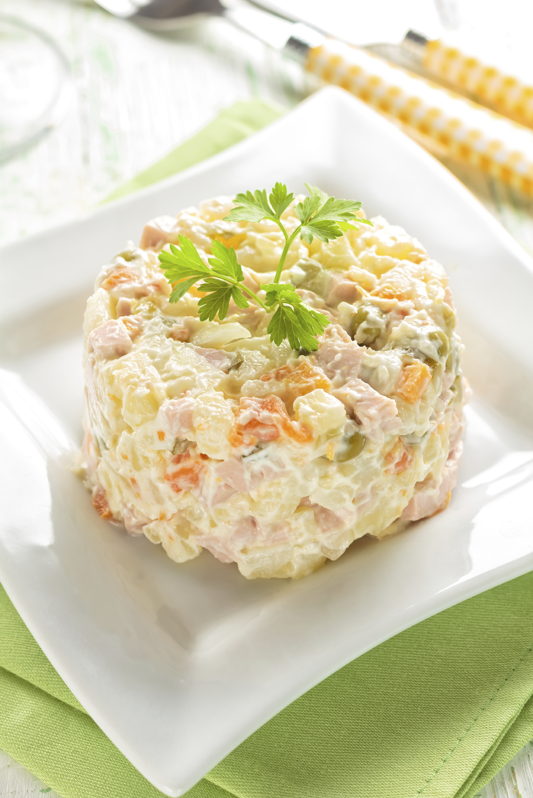 Ensaladilla con mayonesa