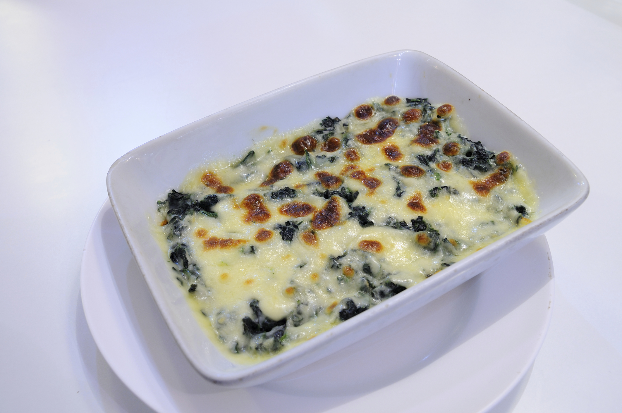 Espinacas con bechamel