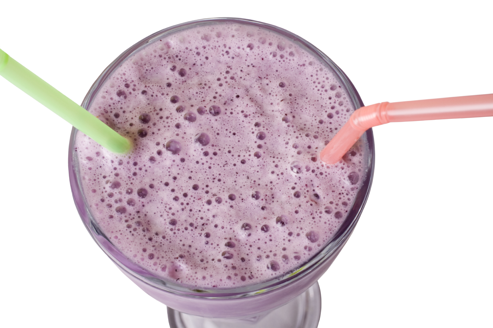 Espuma suave de arándanos rojos y avellana