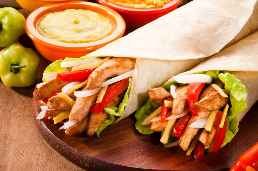 Fajitas de pollo mexicanas