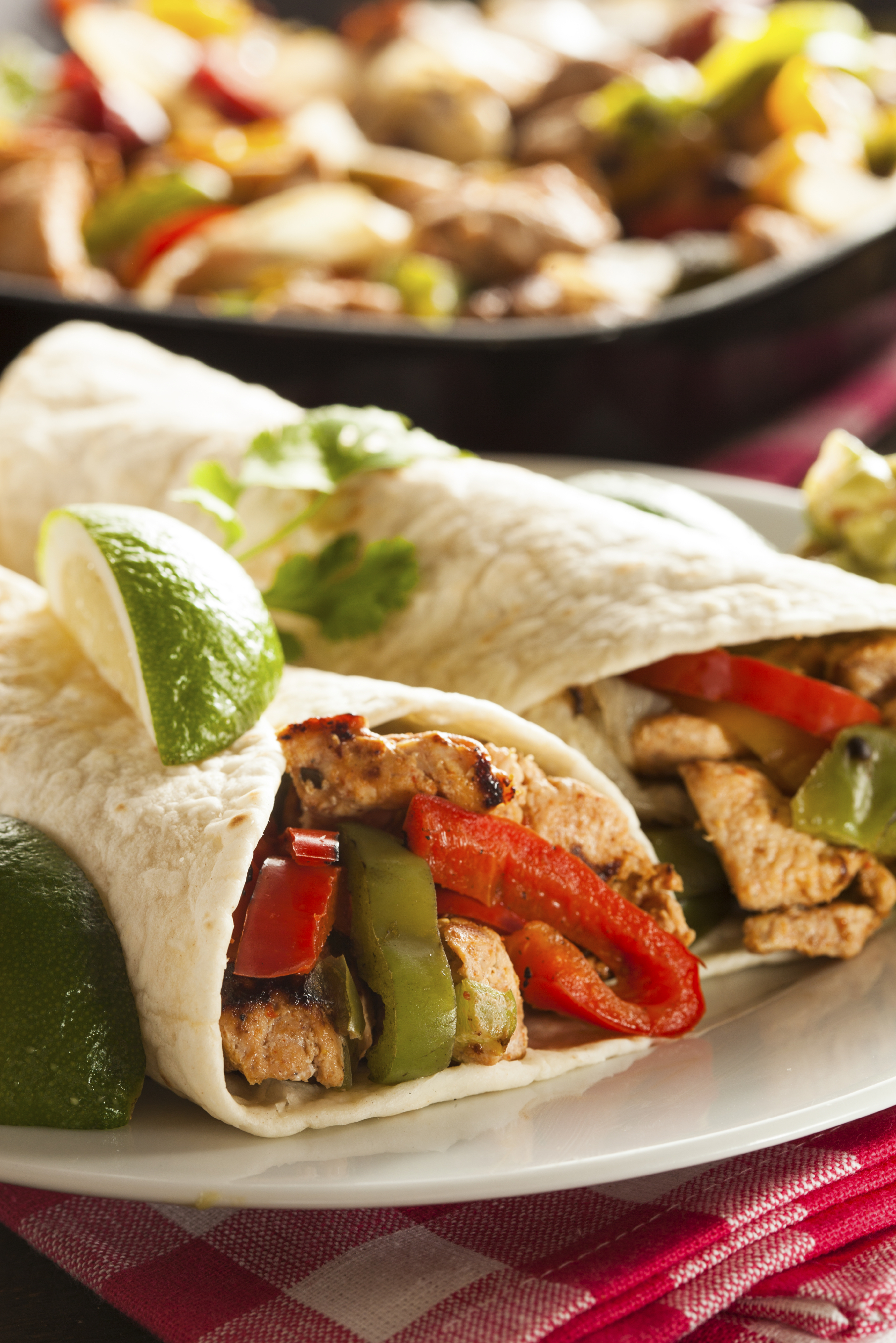 Fajitas condimentadas