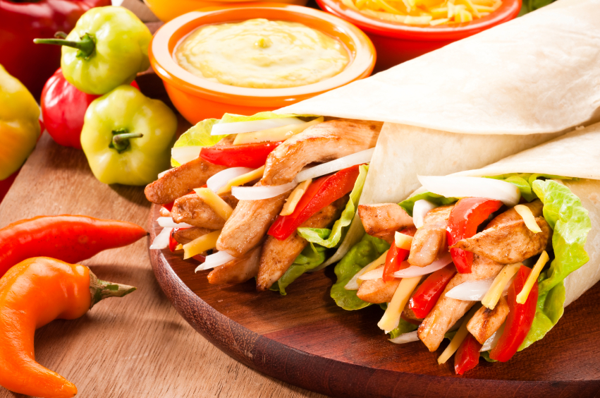 Fajitas sin gluten