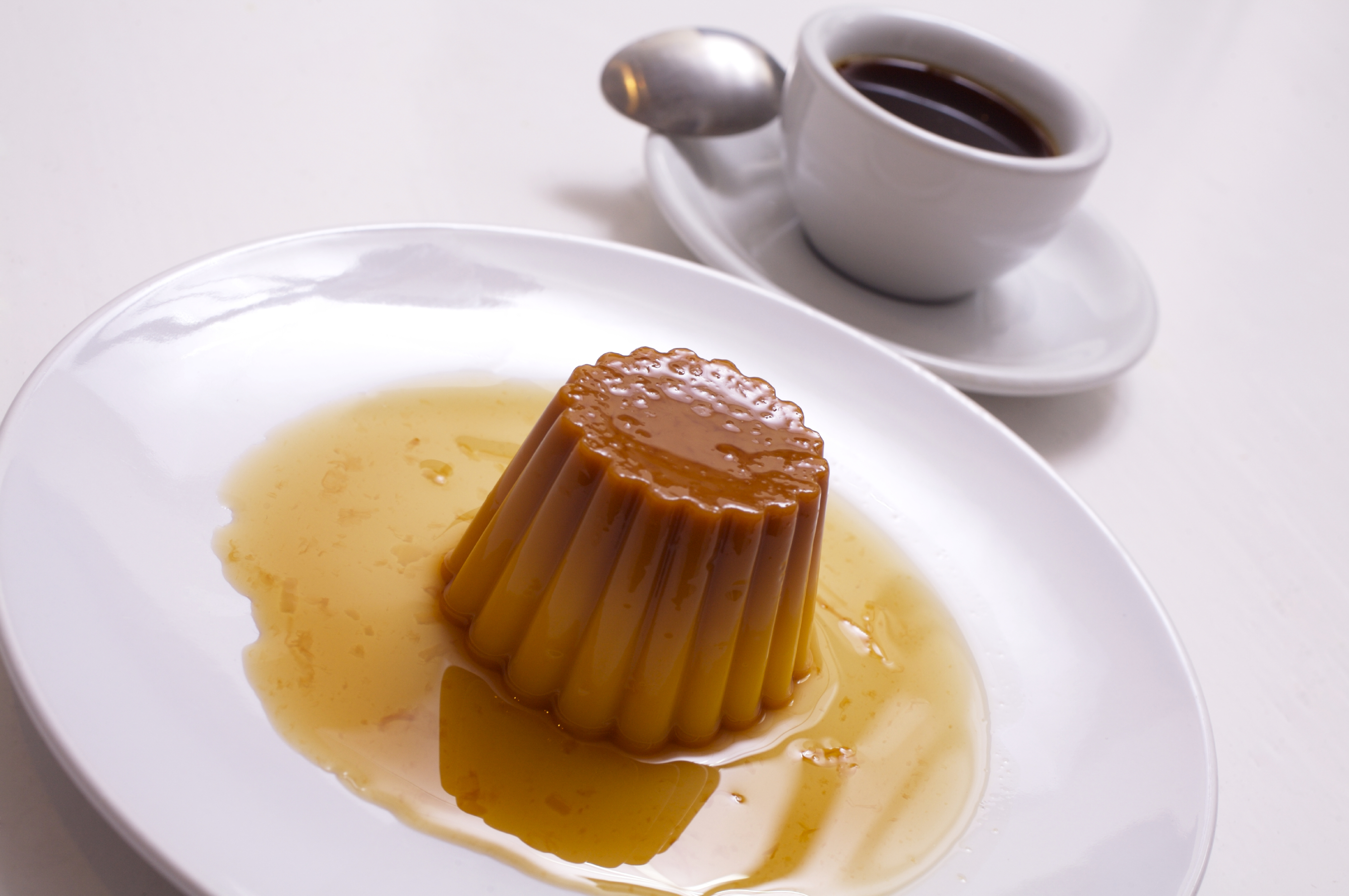 Flan de café