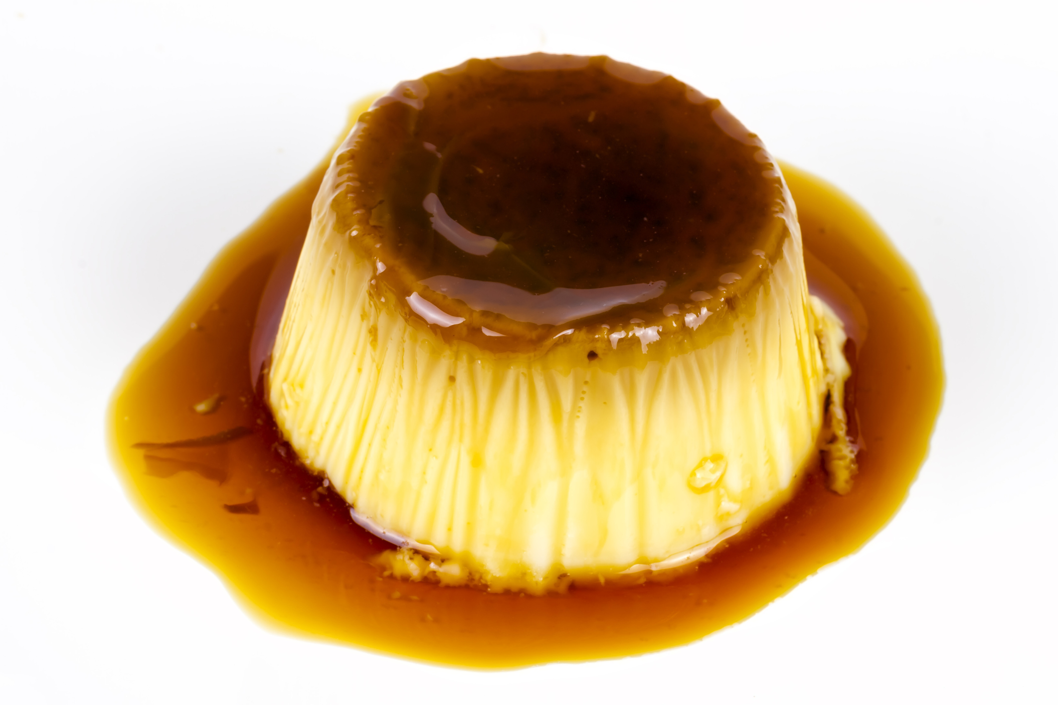 Flan de coco en el microondas