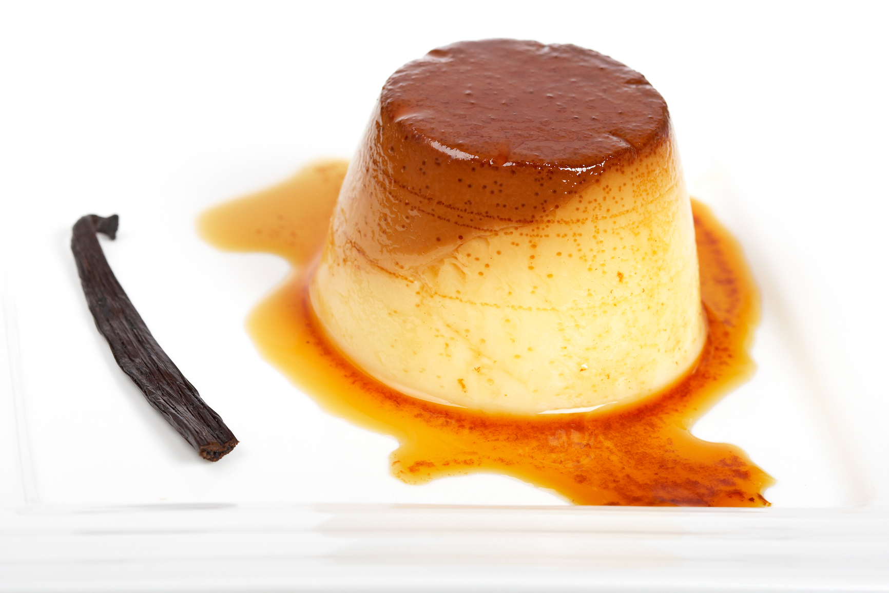 Flan sin leche