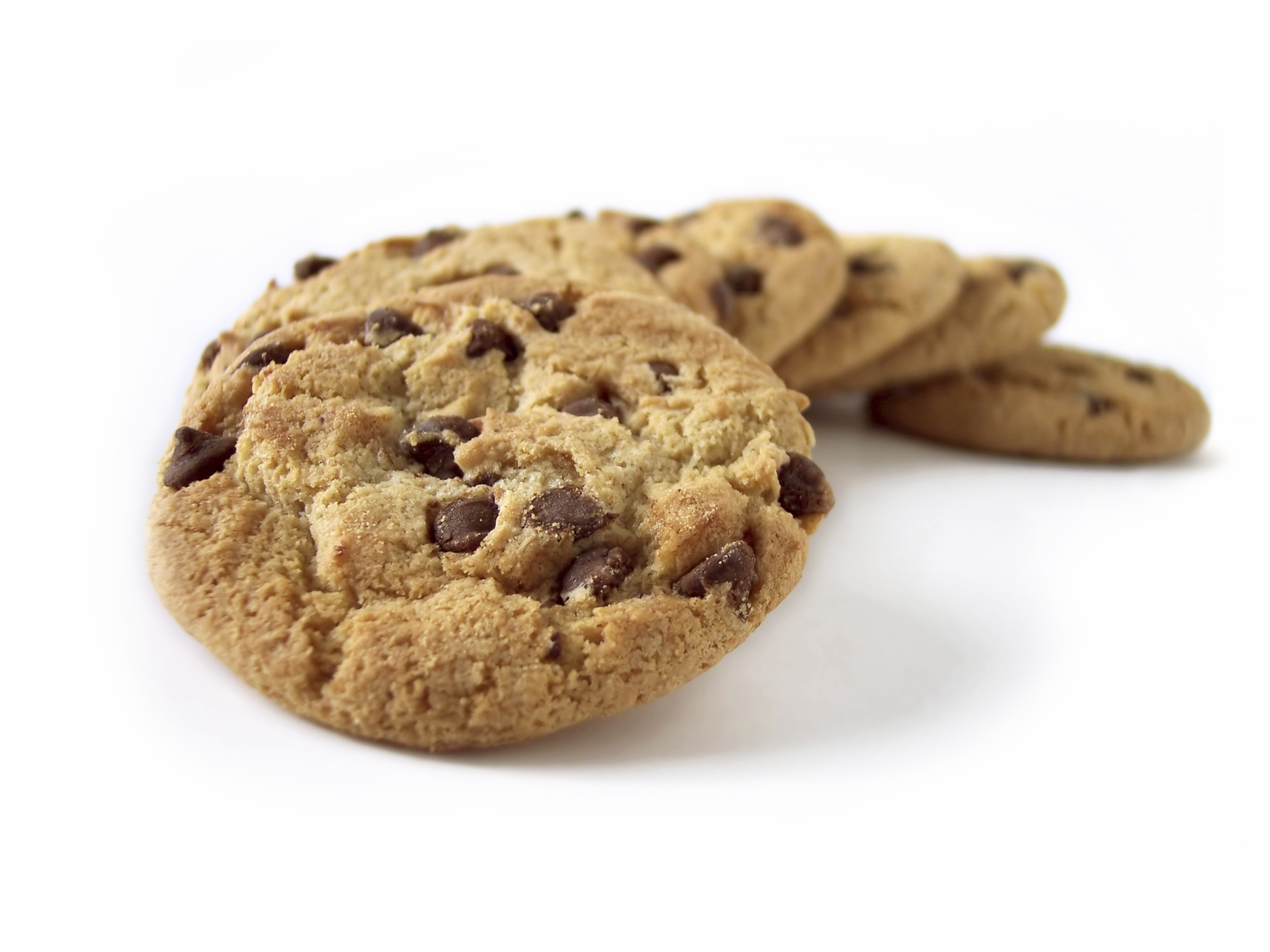 Galletas con chispas de chocolate