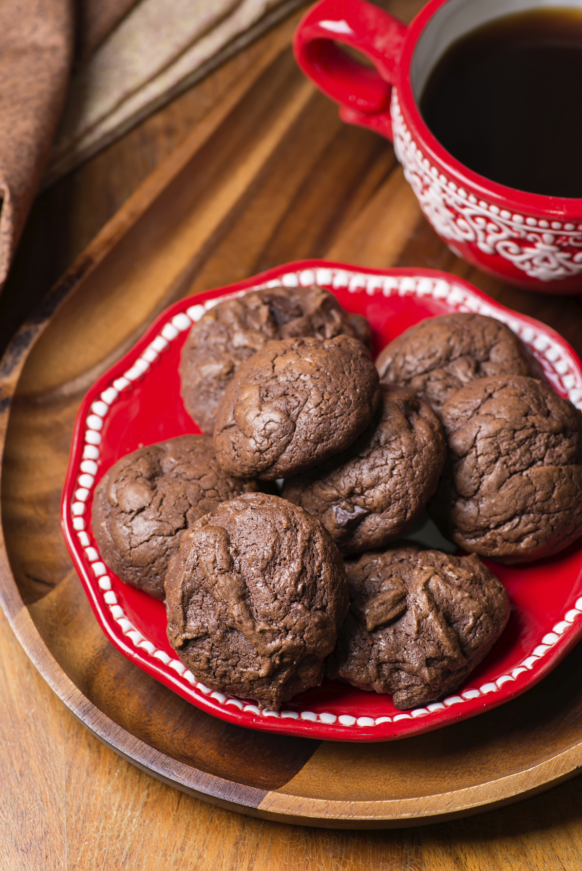 Galletas de chocolate y mantequilla