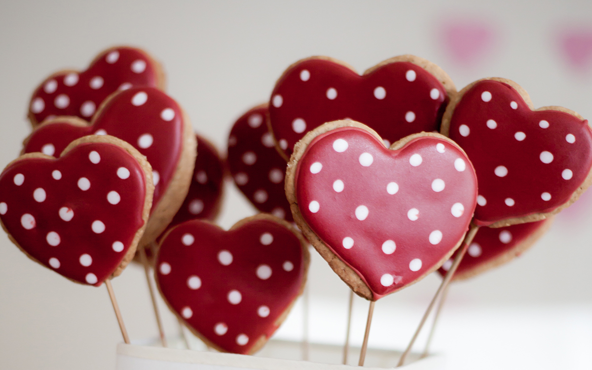 Receta de galletas de San Valentín | Recetas DIA