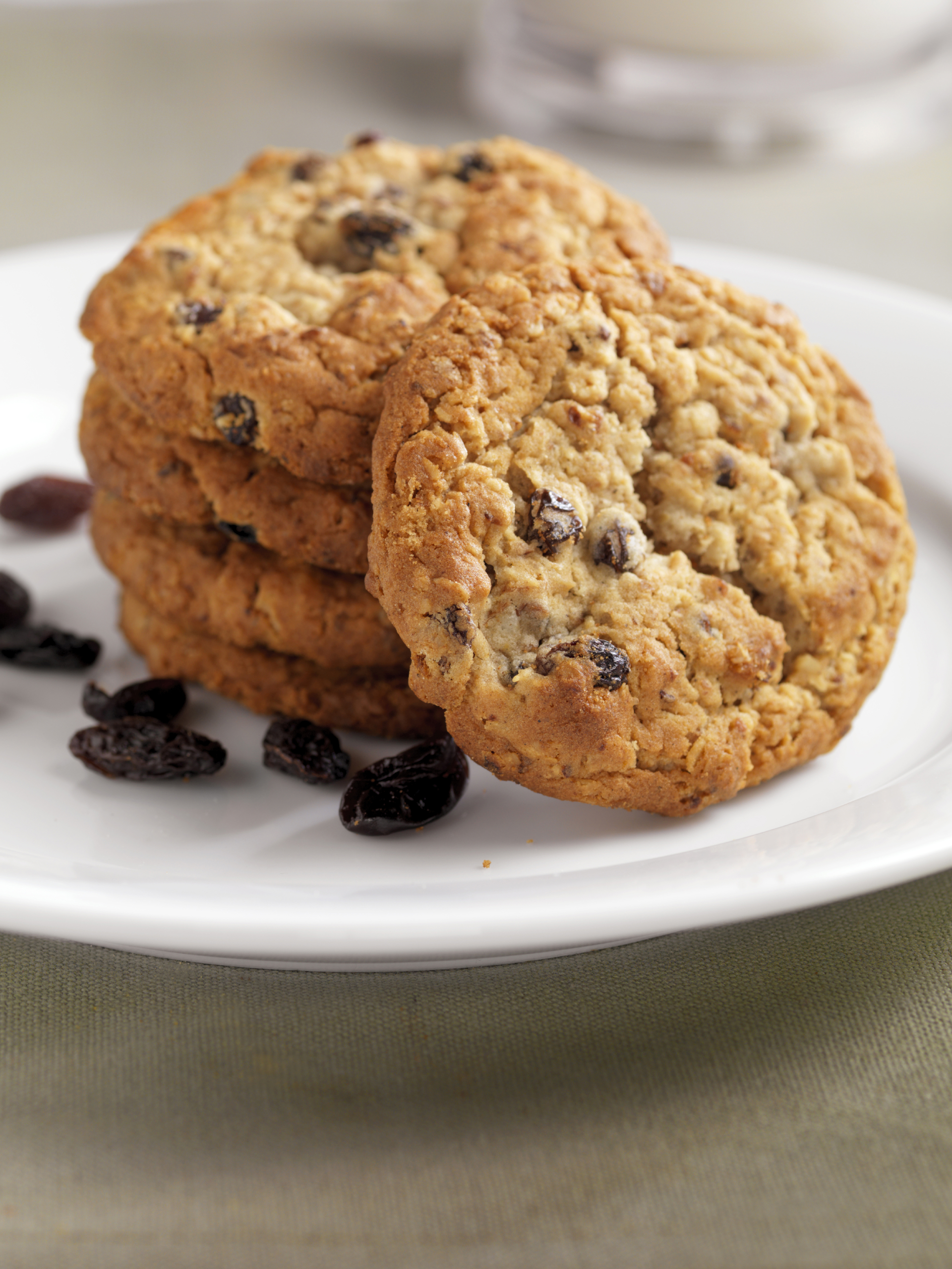 Galletas especiadas con pasas