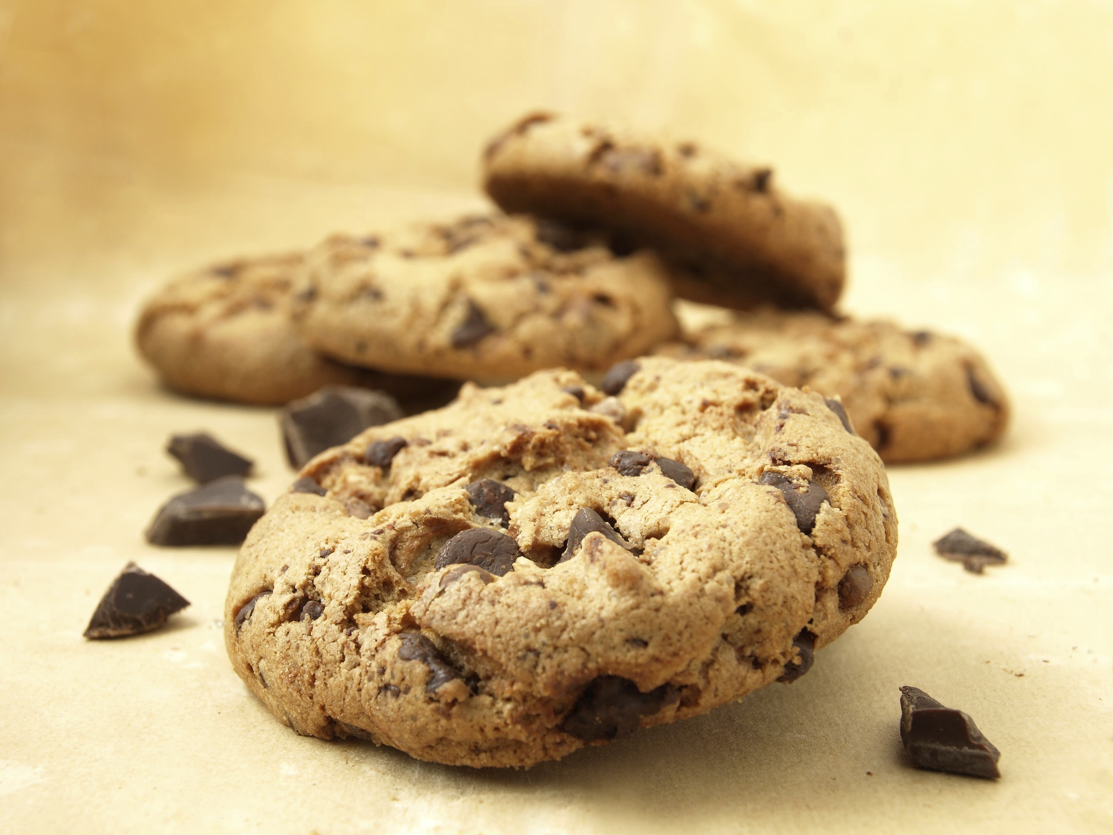 Galletas con pepitas de chocolate 