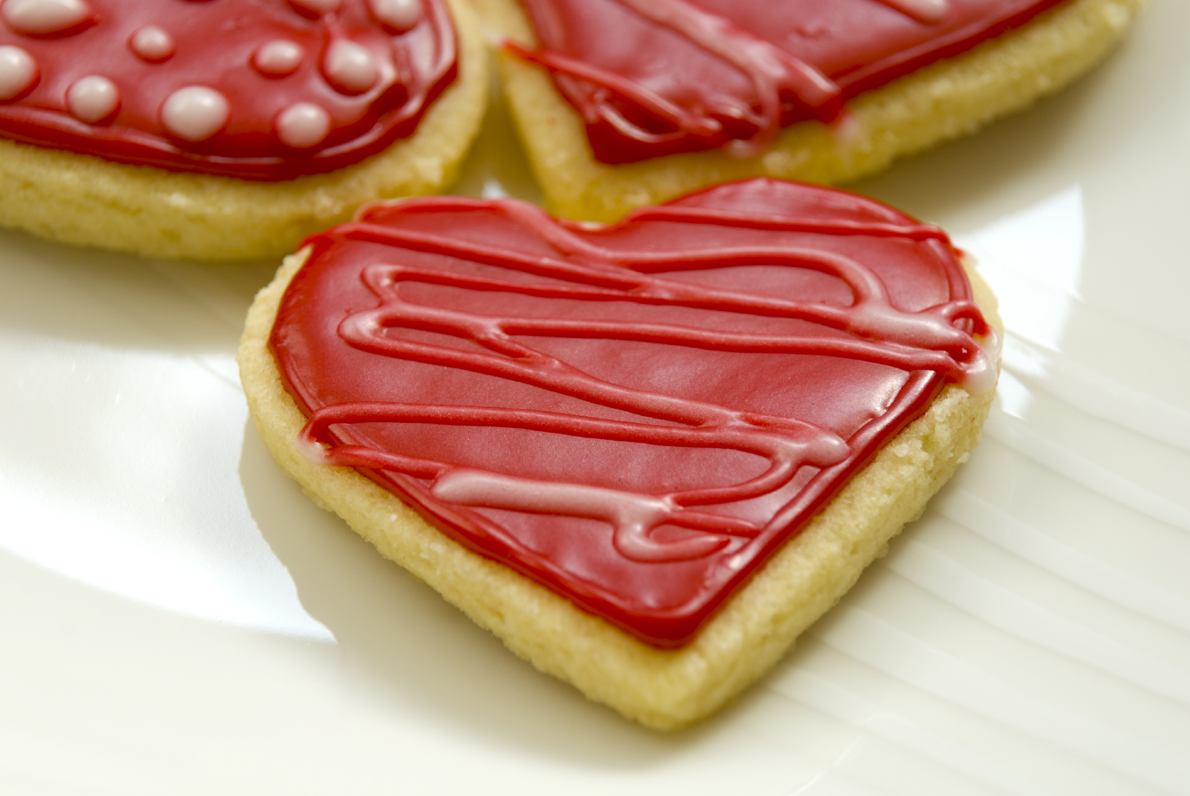 Galletas de San Valentín sin gluten