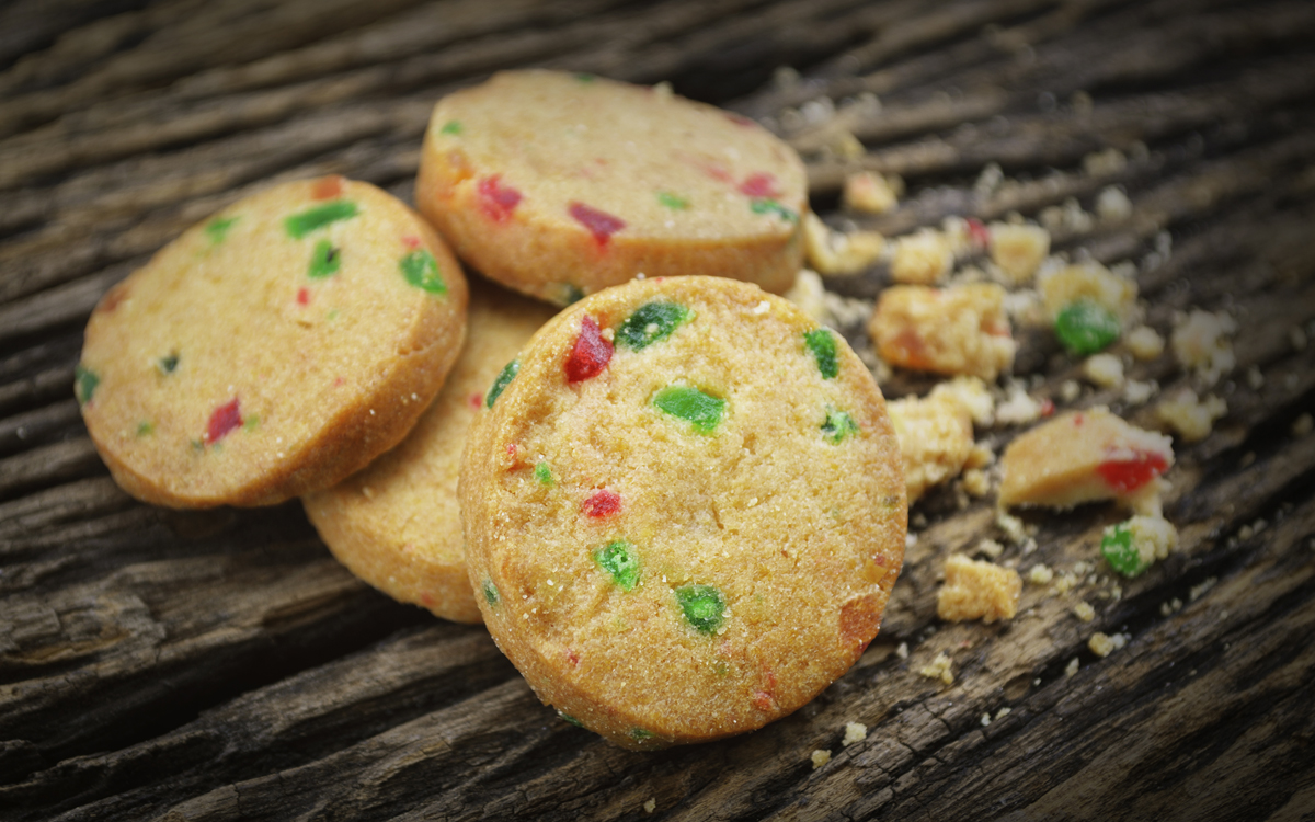 Galletas cookies con frutas