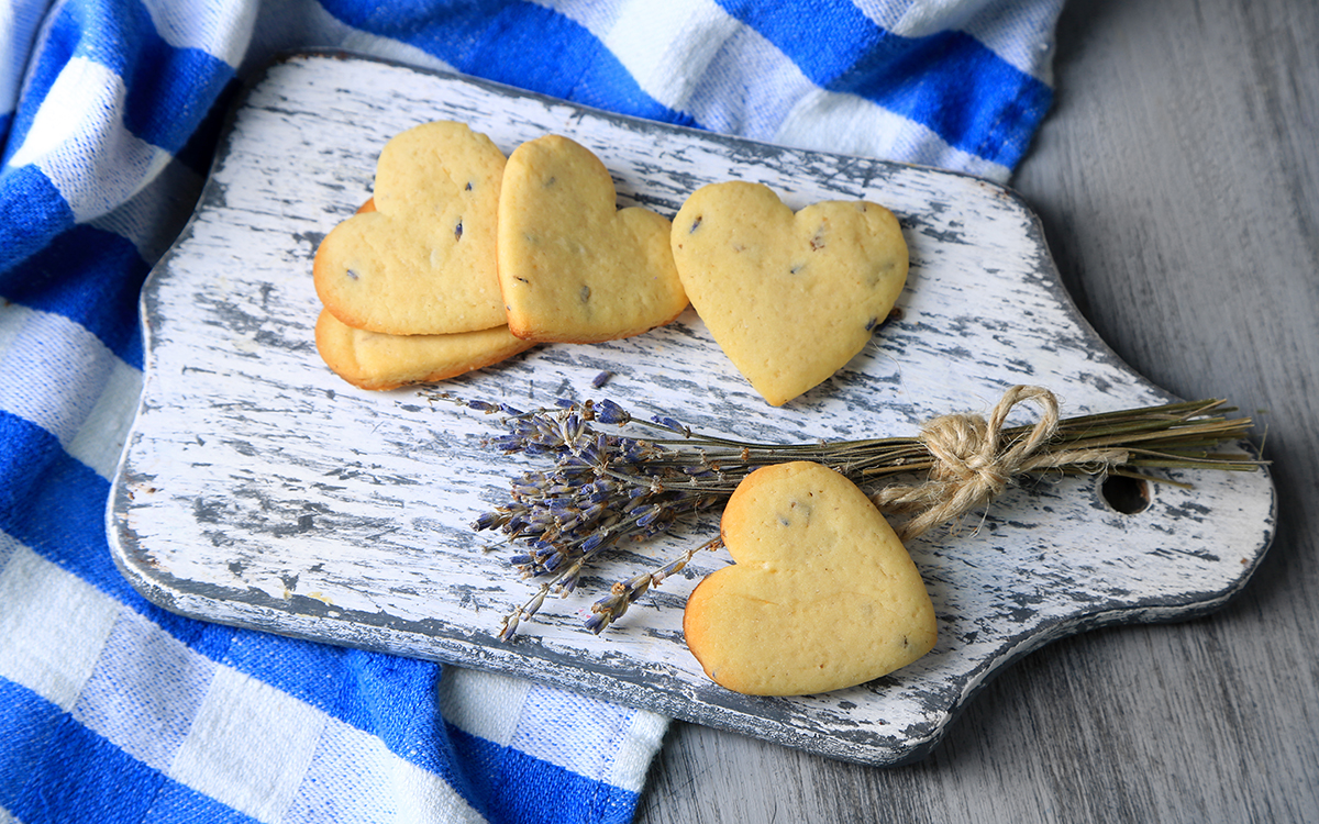 Galletas de lavanda