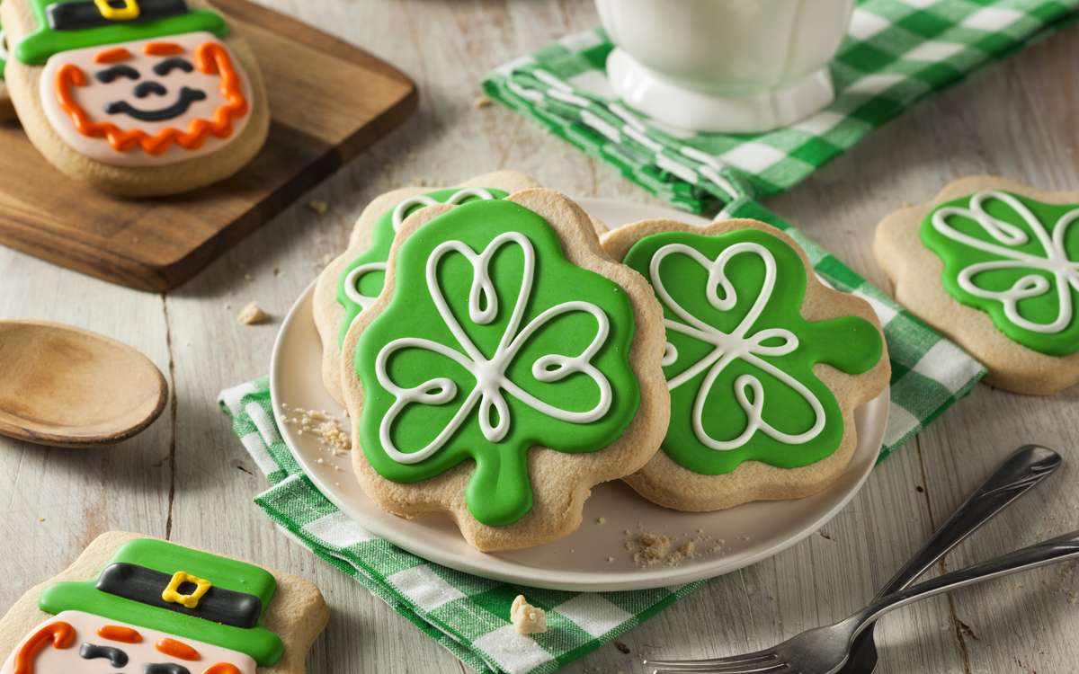Galletas de San Patricio