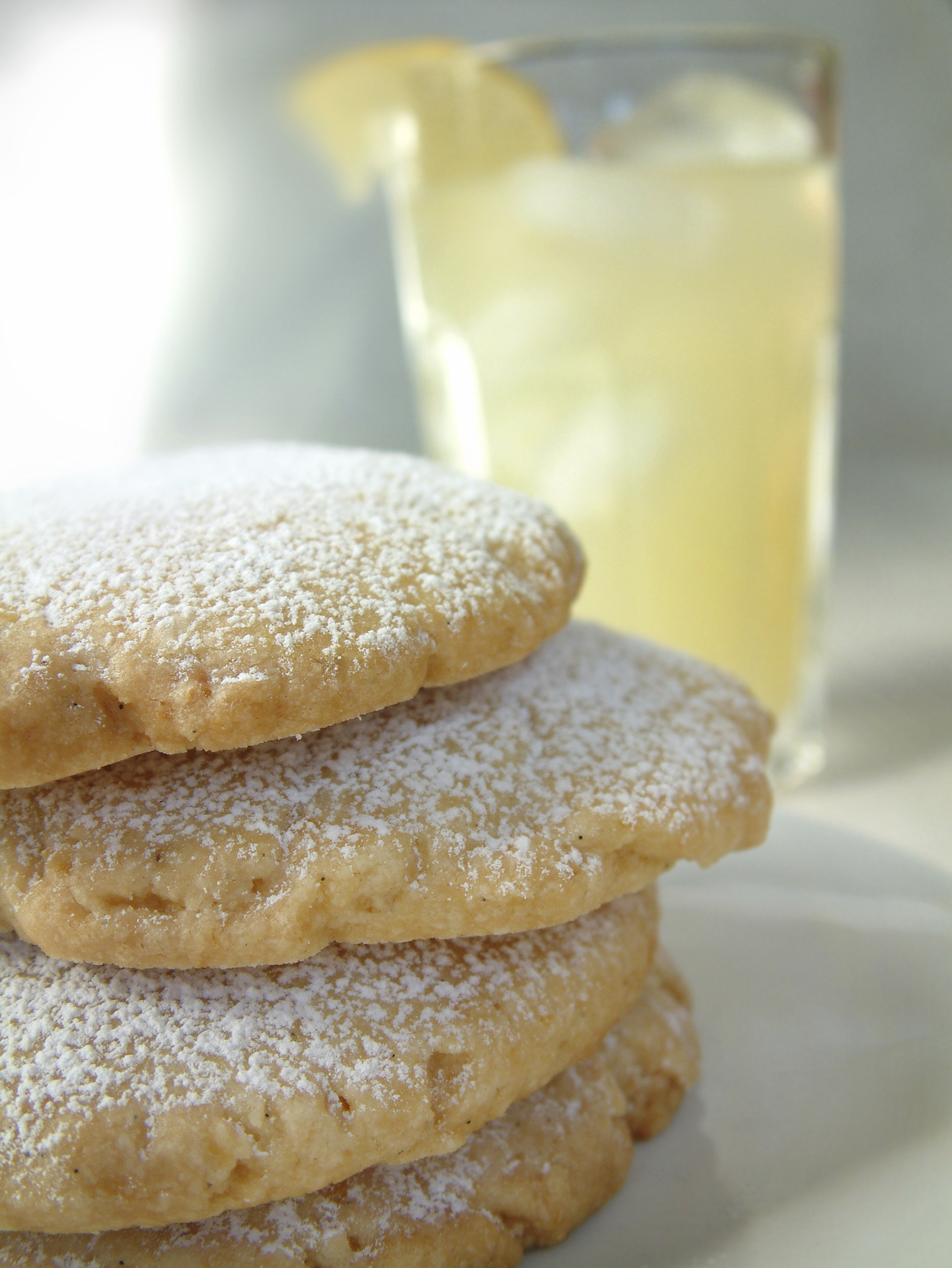 Galletitas de limón con azúcar