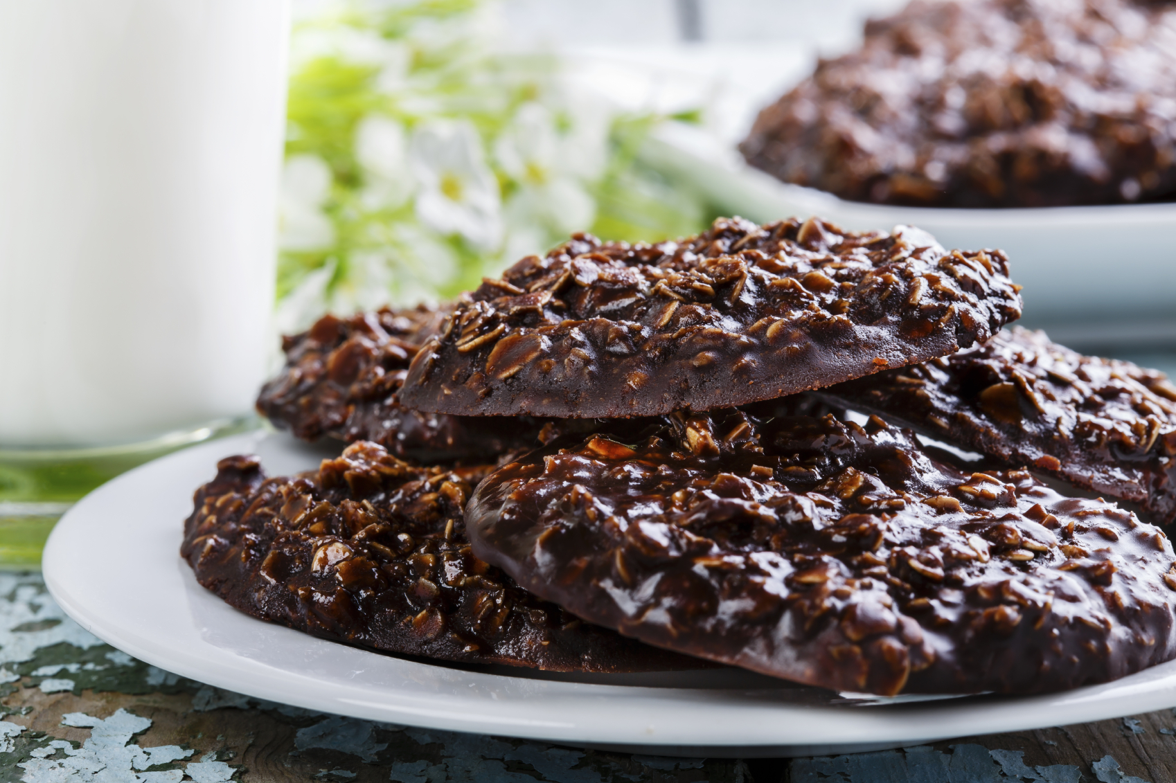 Galletitas de chocolate y avena