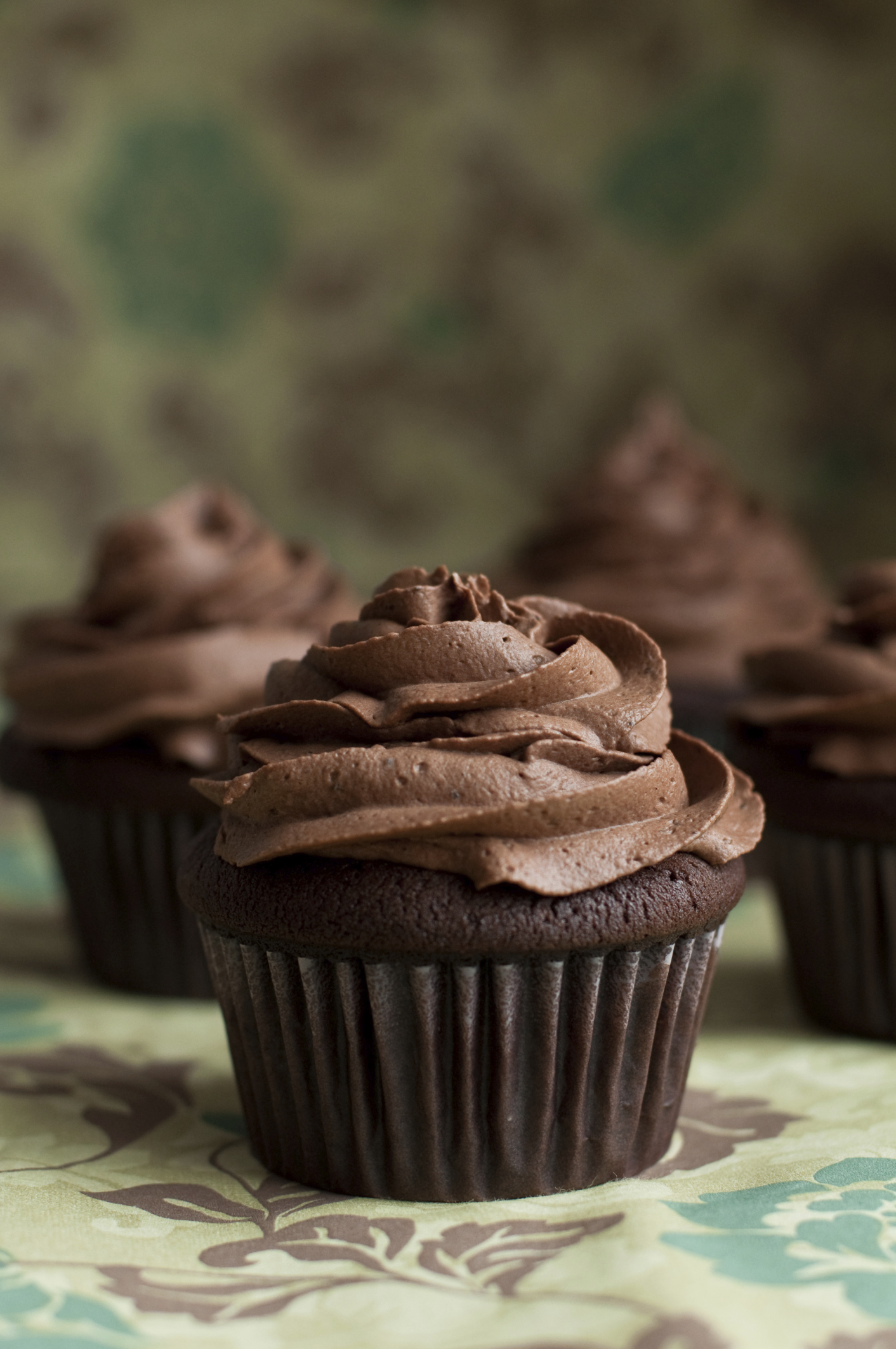 Ganache de chocolate para cupcakes