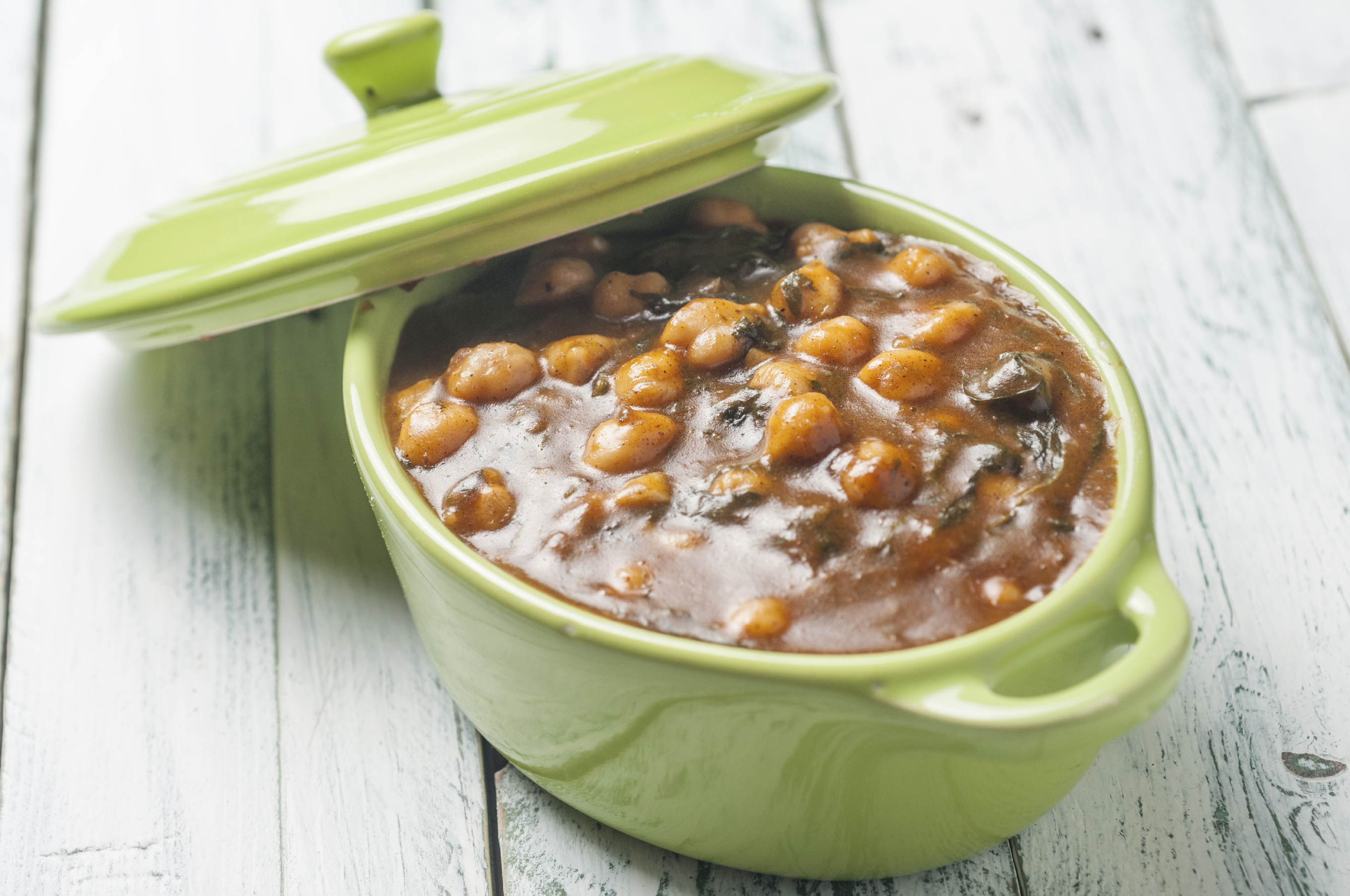 Garbanzos con bacalao tradicional