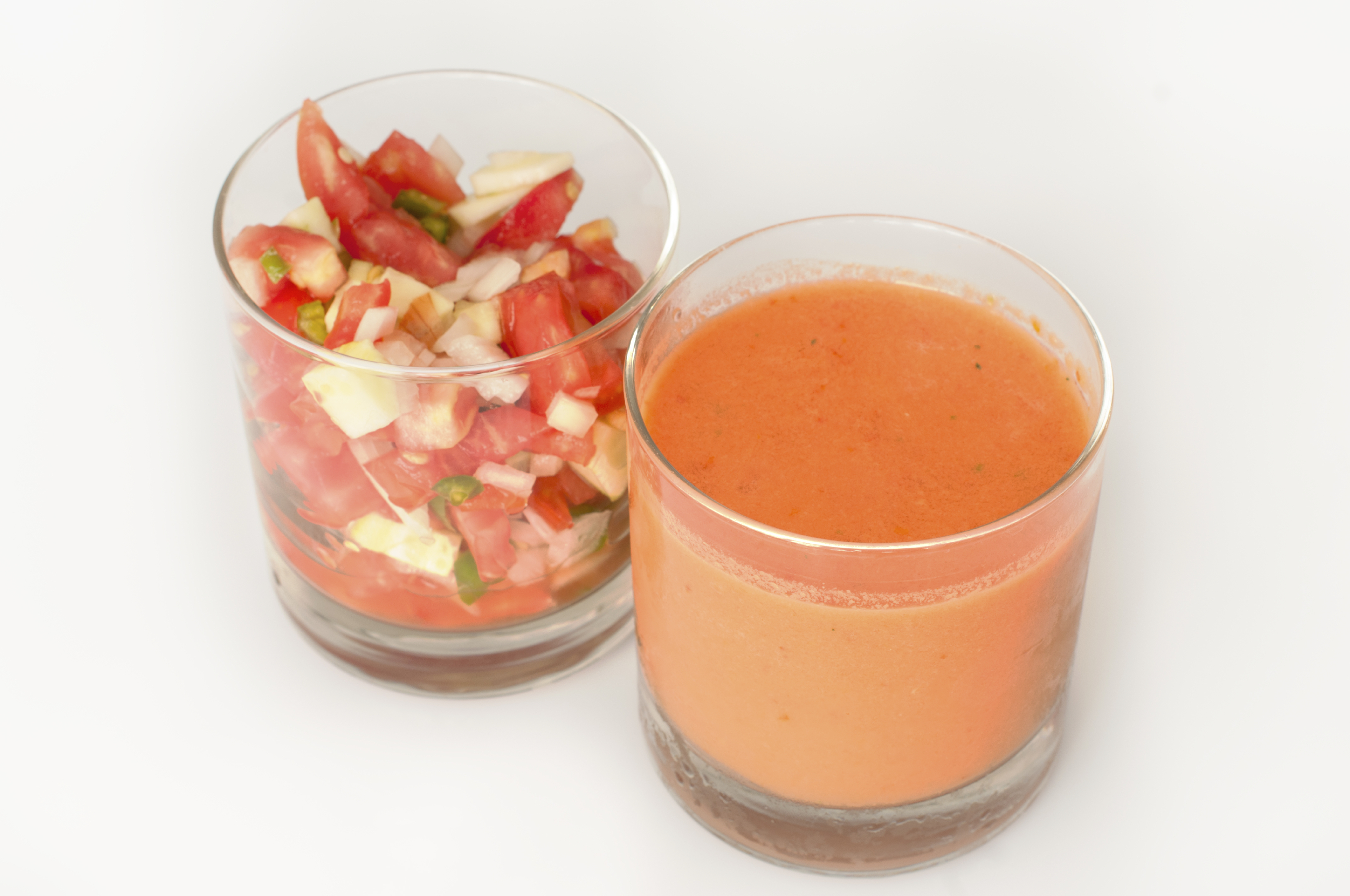 Gazpacho andaluz con Thermomix