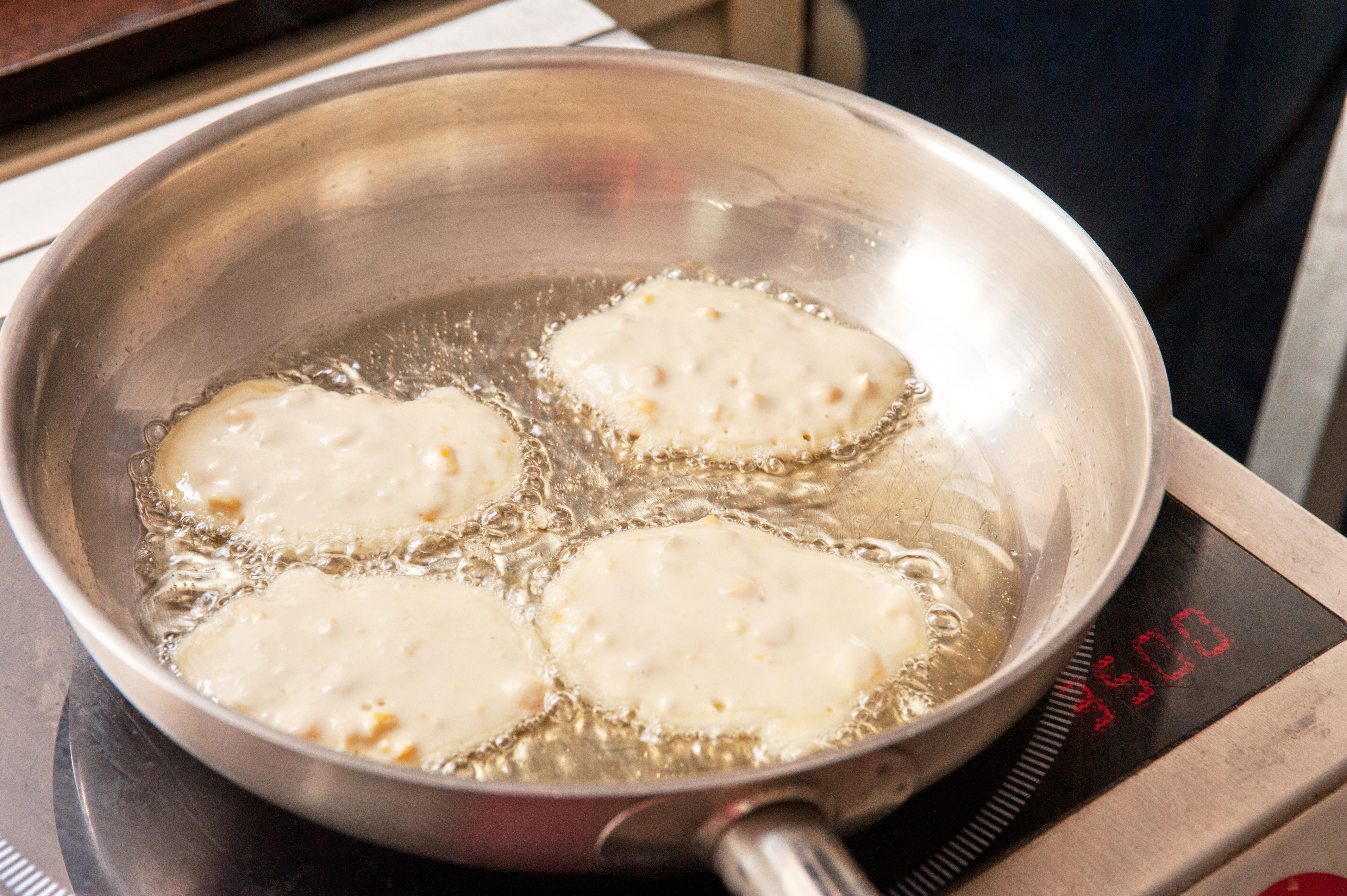 Tortitas de maíz y queso