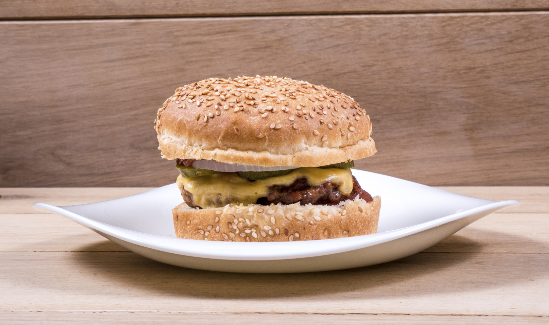 Hamburguesas caseras con queso