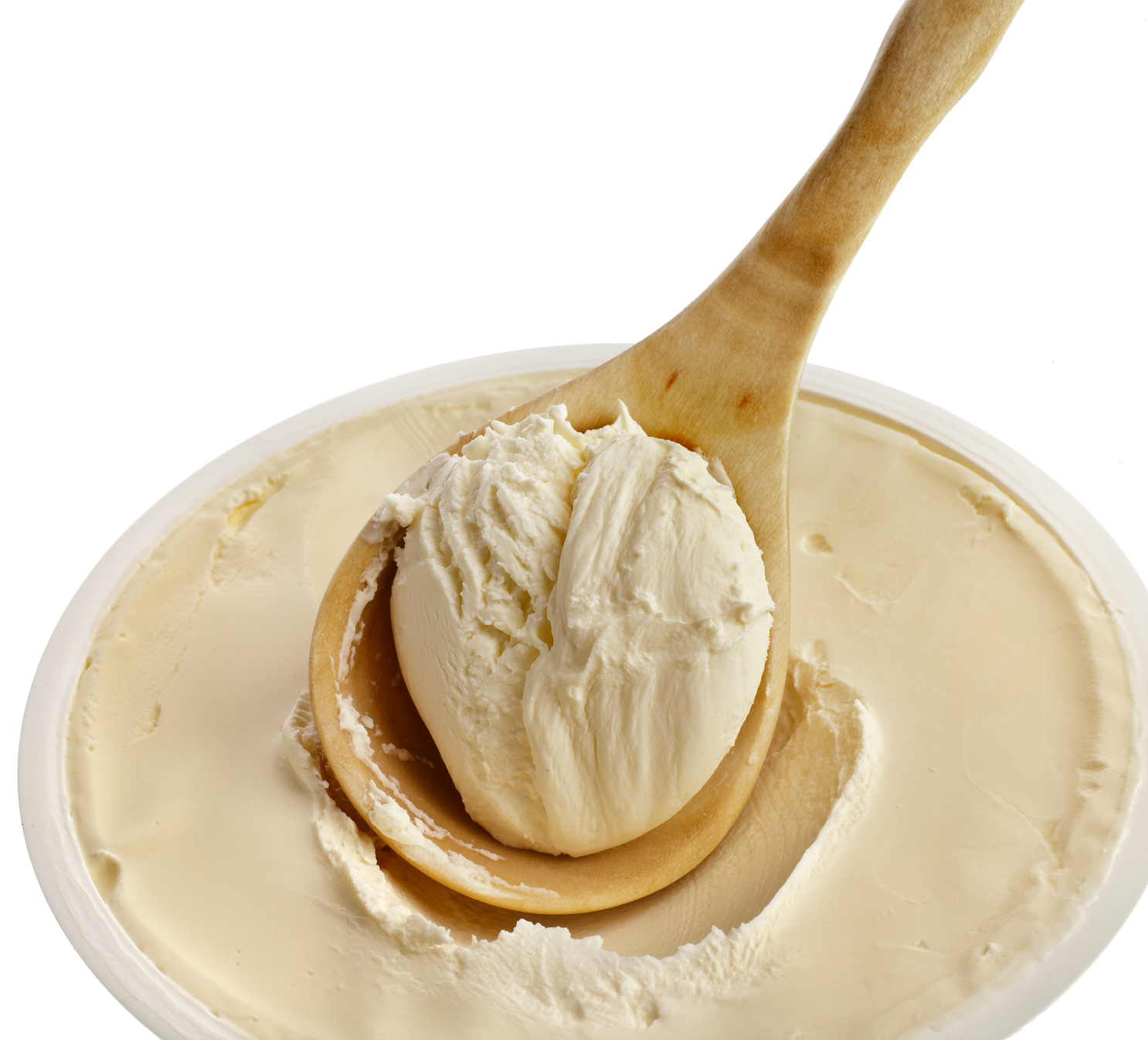Helado de leche merengada