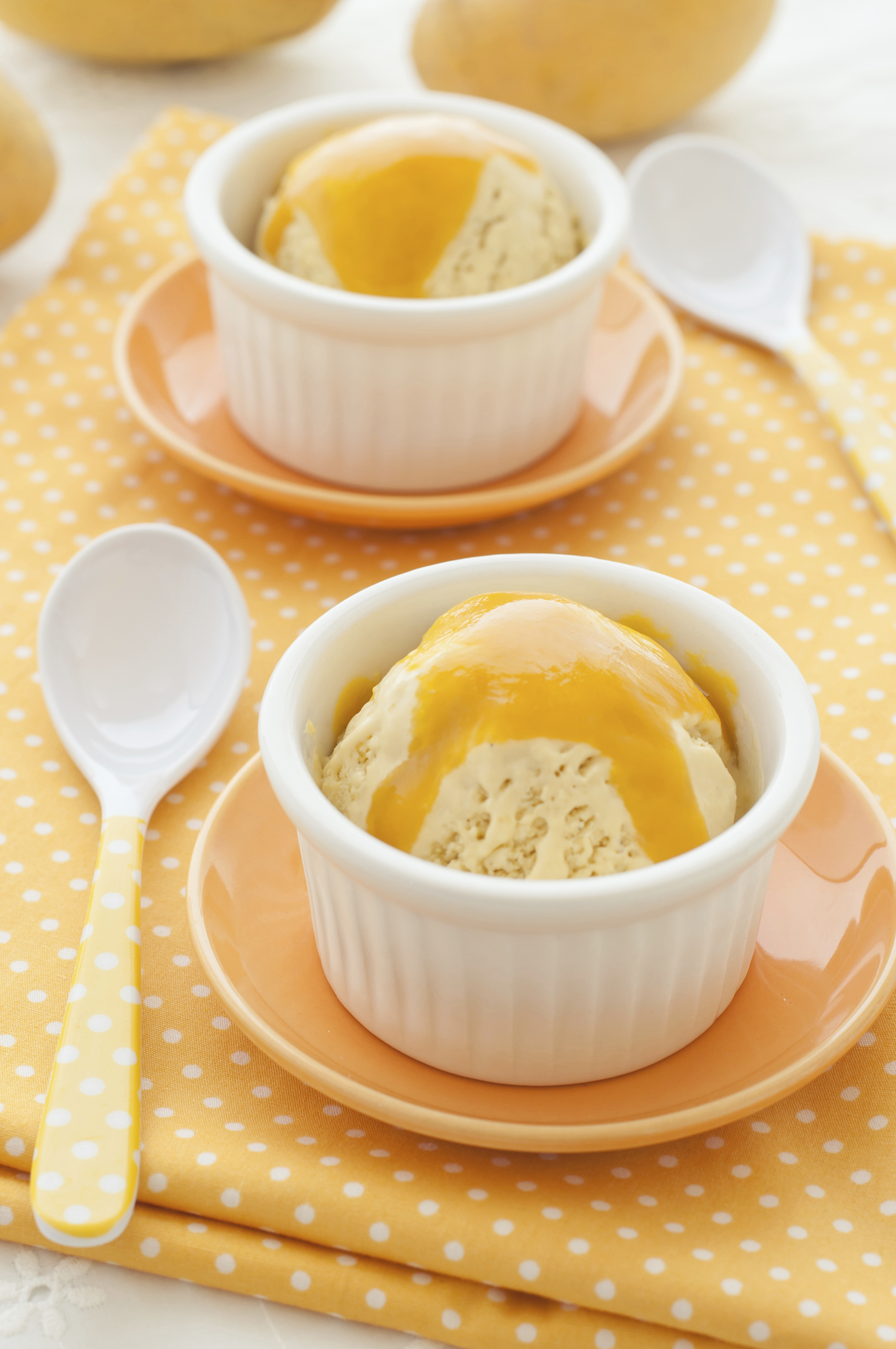 Helado de Mango cremoso