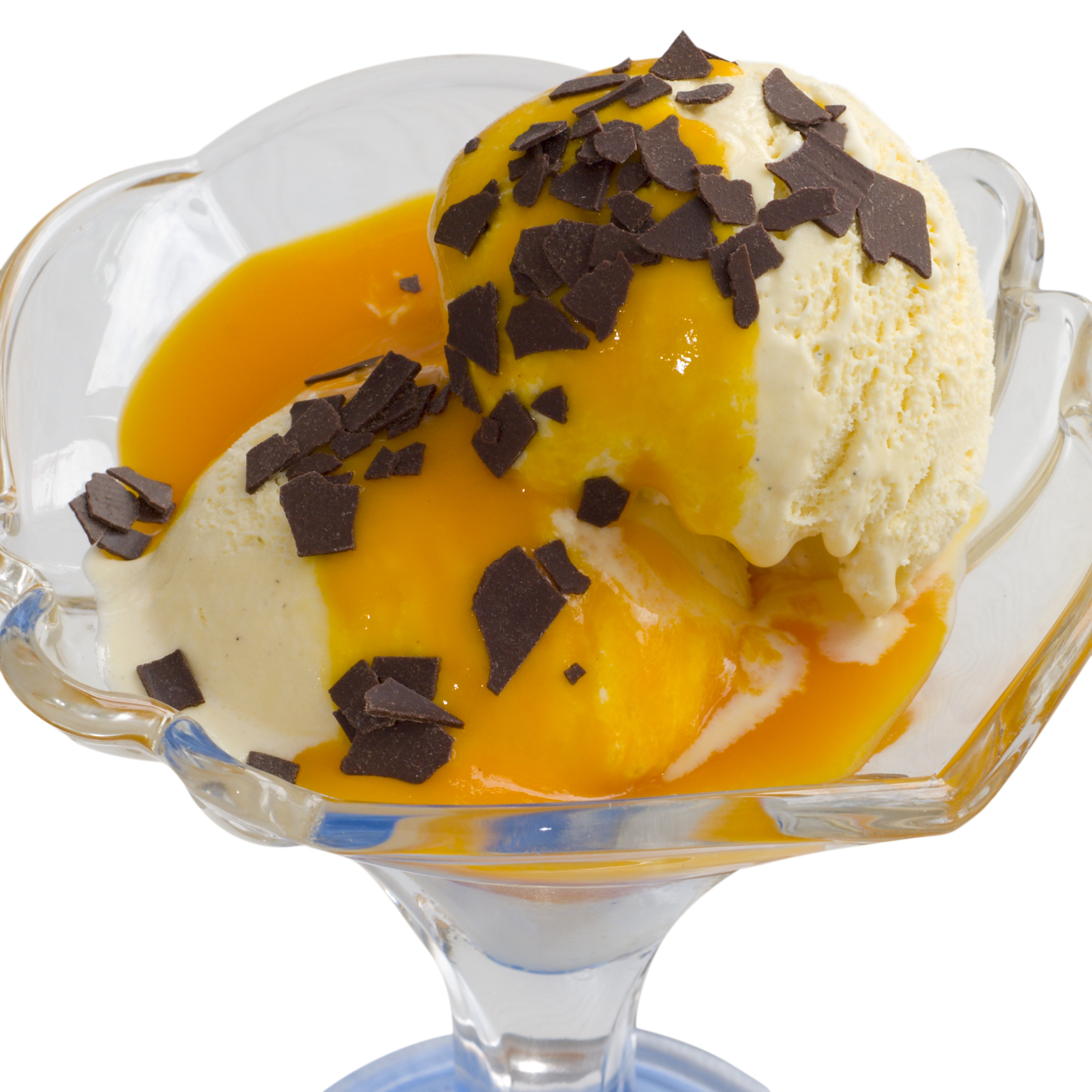 Helado de mango