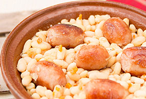 Mongetes amb botifarra Mongetes amb botifarra