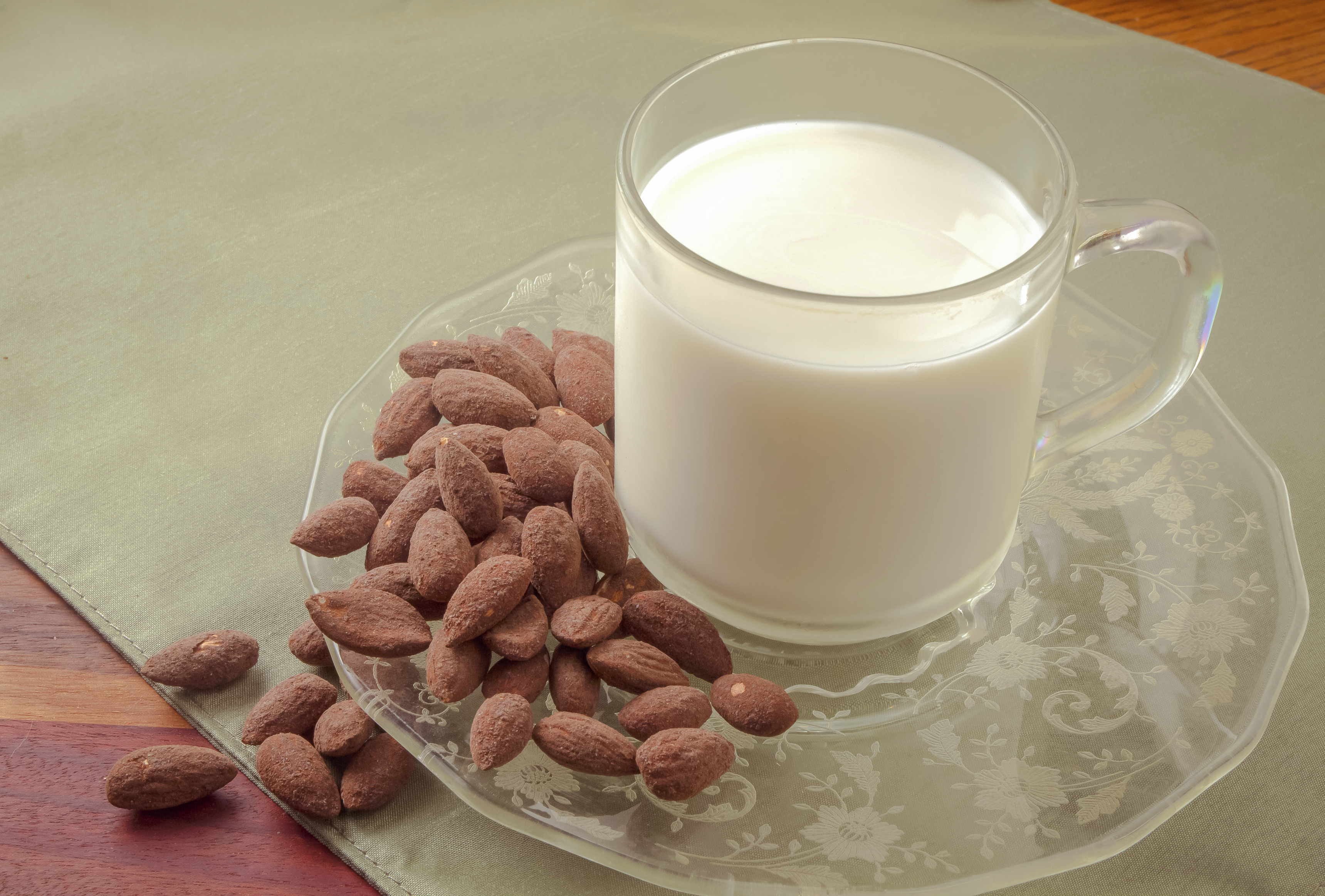 Leche de almendras