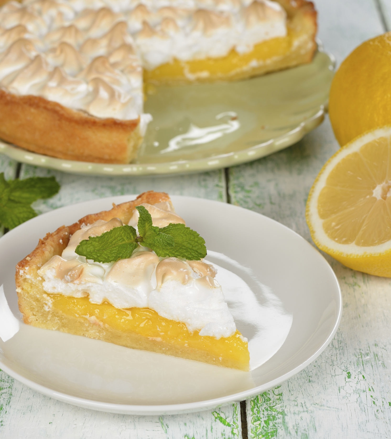 Lemon Pie con crema pastelera de limón