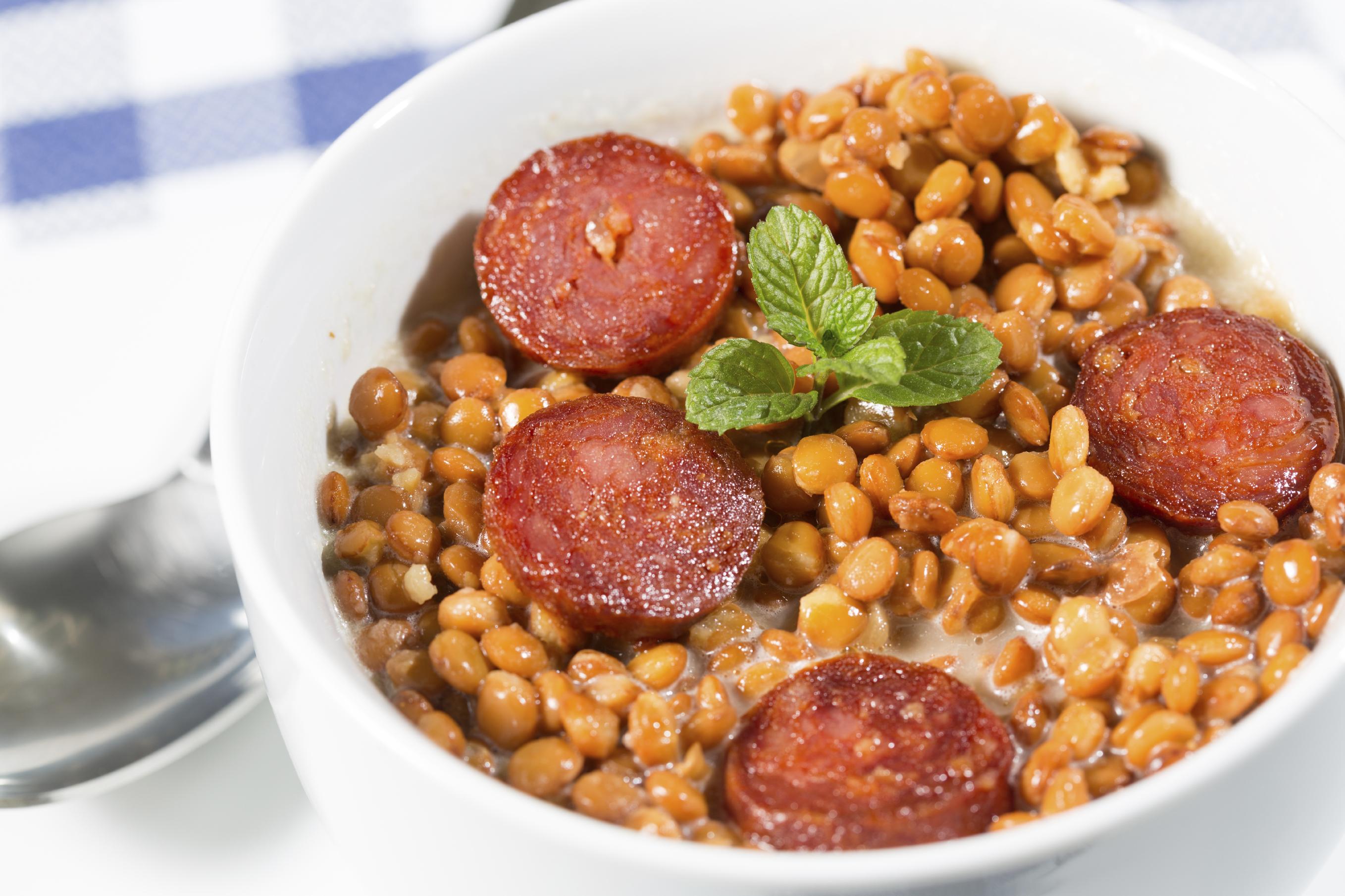 Lentejas con chorizos