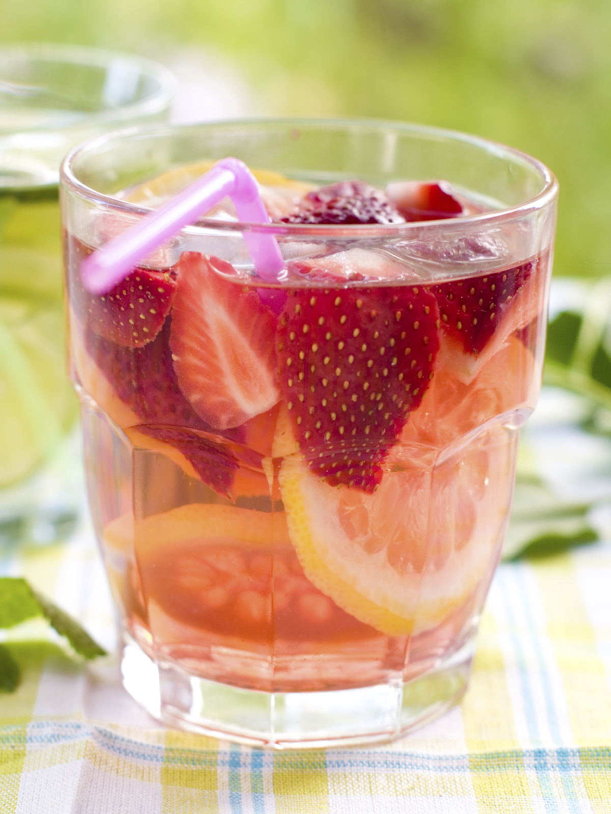 Limonada de fresas