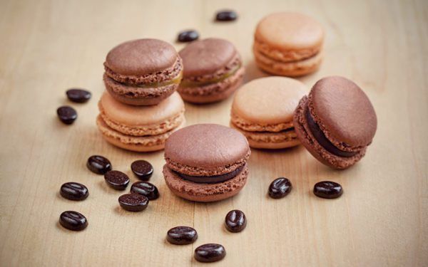 Macarons de café