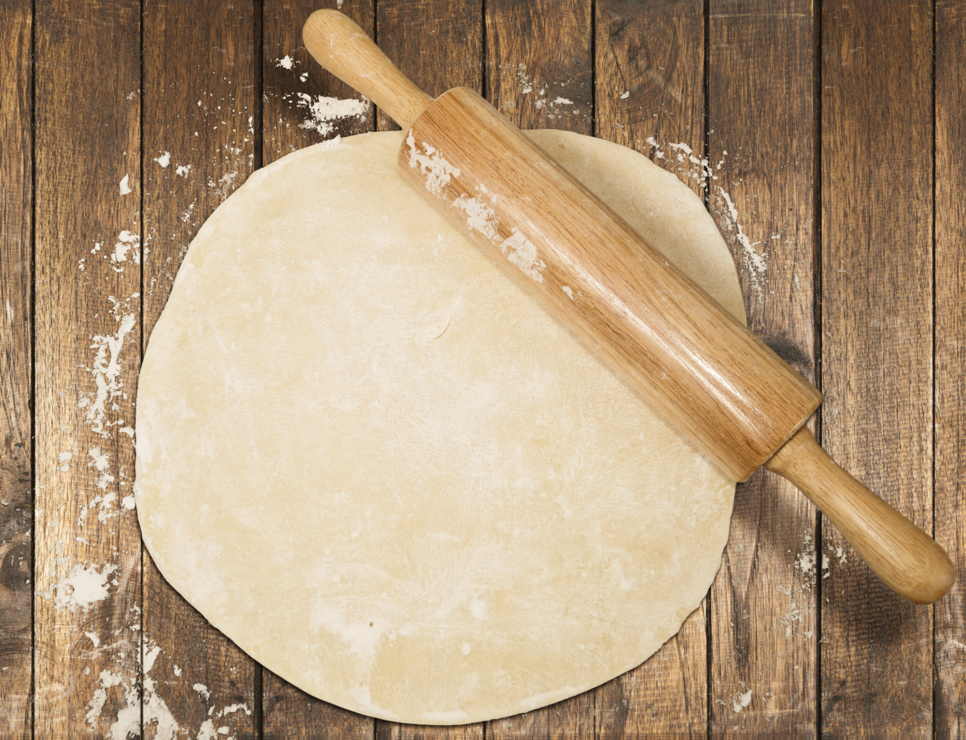 Masa baja en grasa para empanadas 