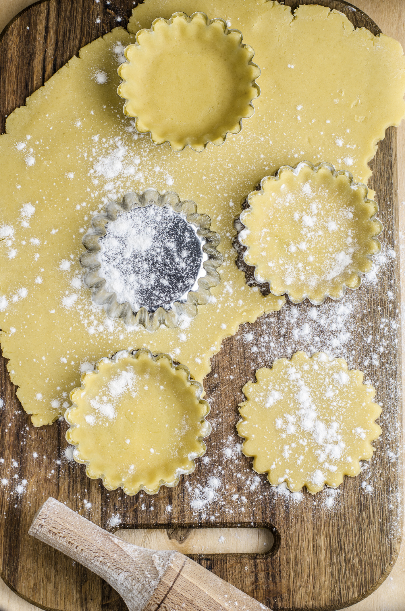 Masa  crocante para base de tartas