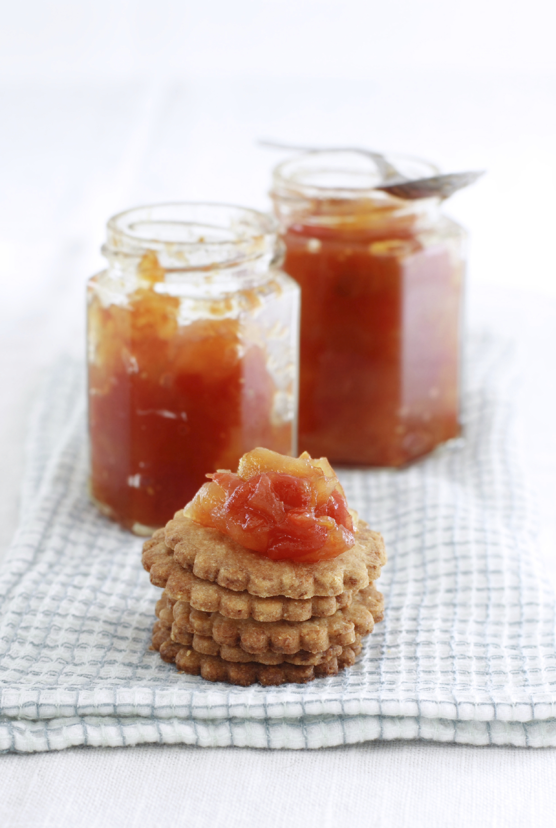 Mermelada de tomates maduros