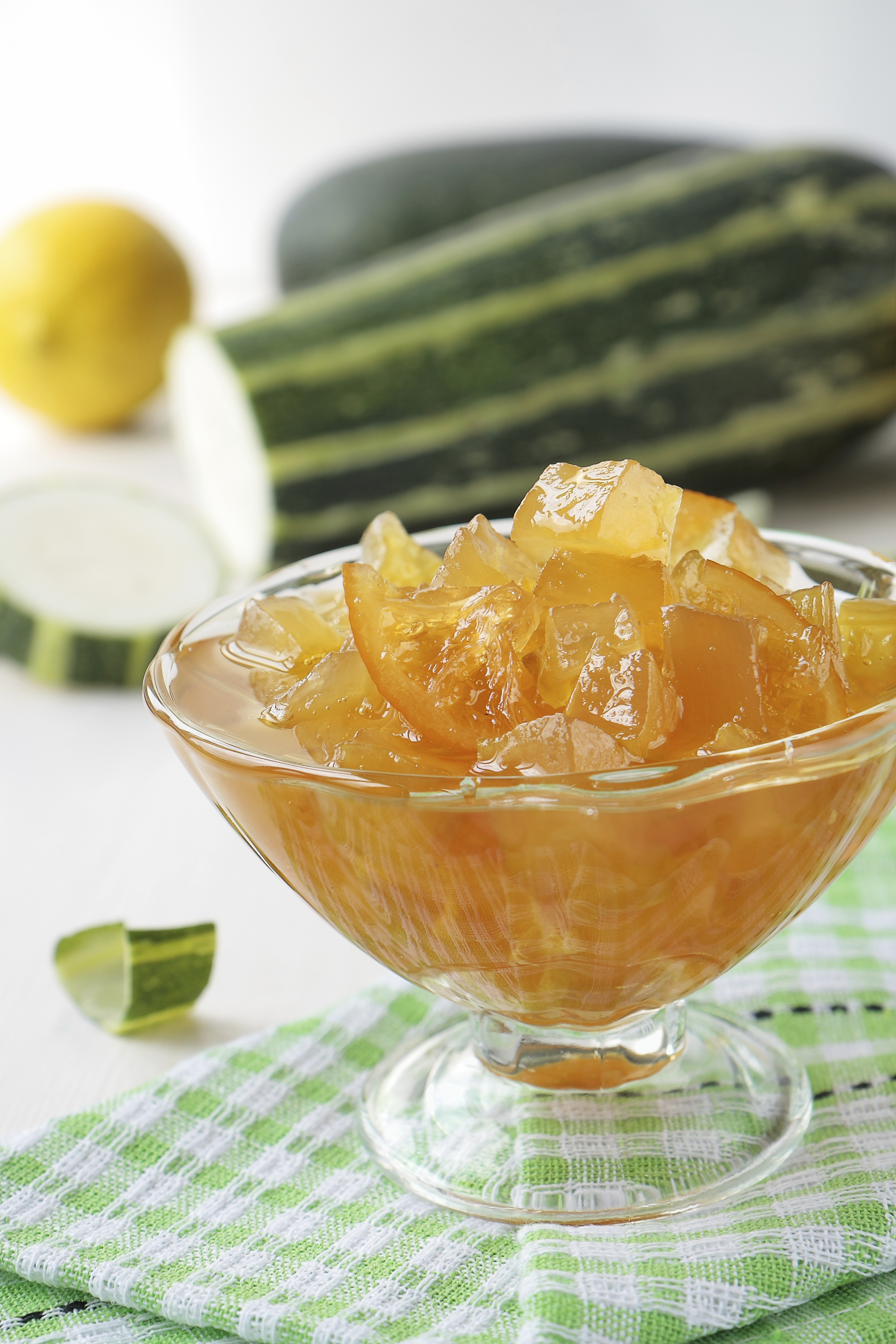 Mermelada de calabacines y citrícos