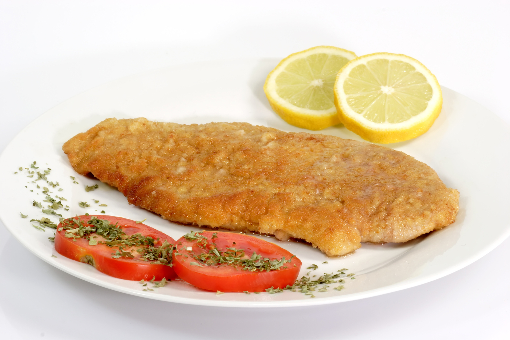 Milanesas de ternera a la napolitana