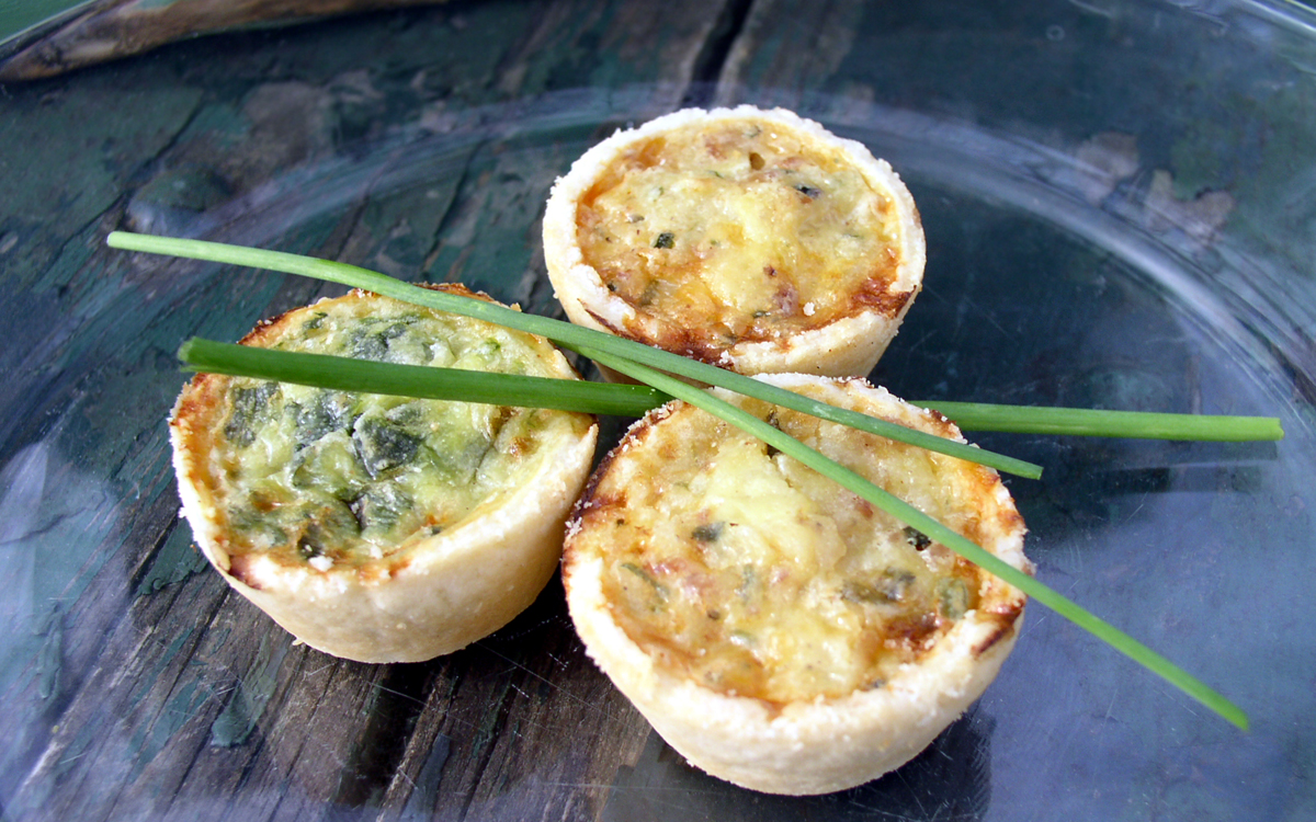 Mini quiches variadas