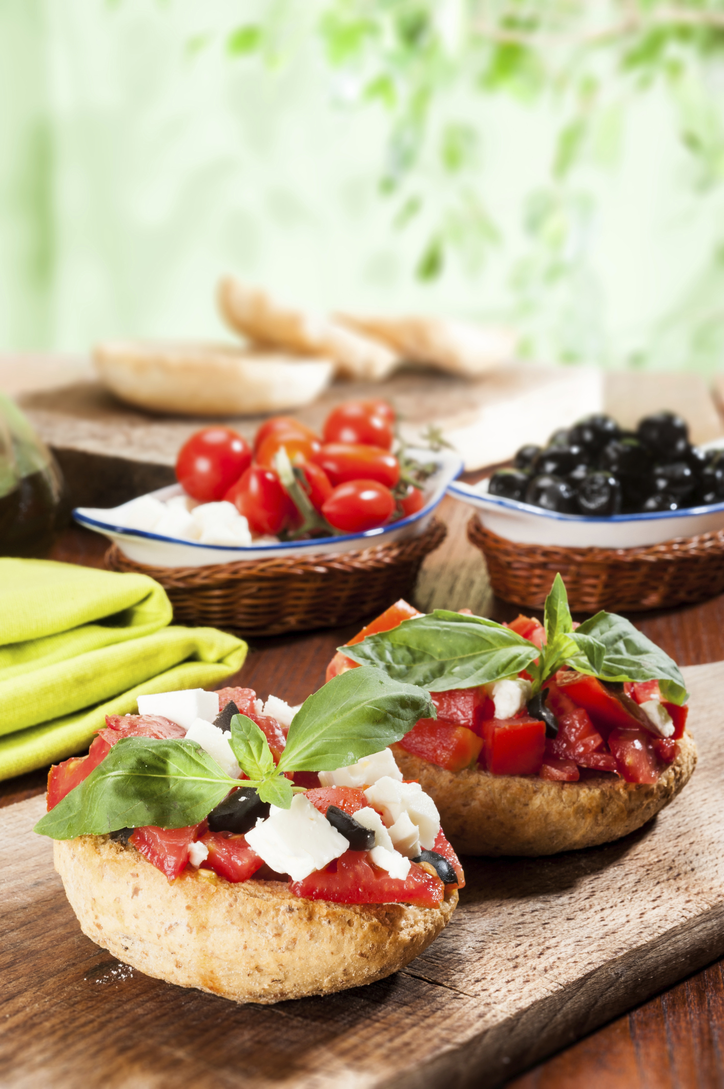 Tostadas de queso de cabra