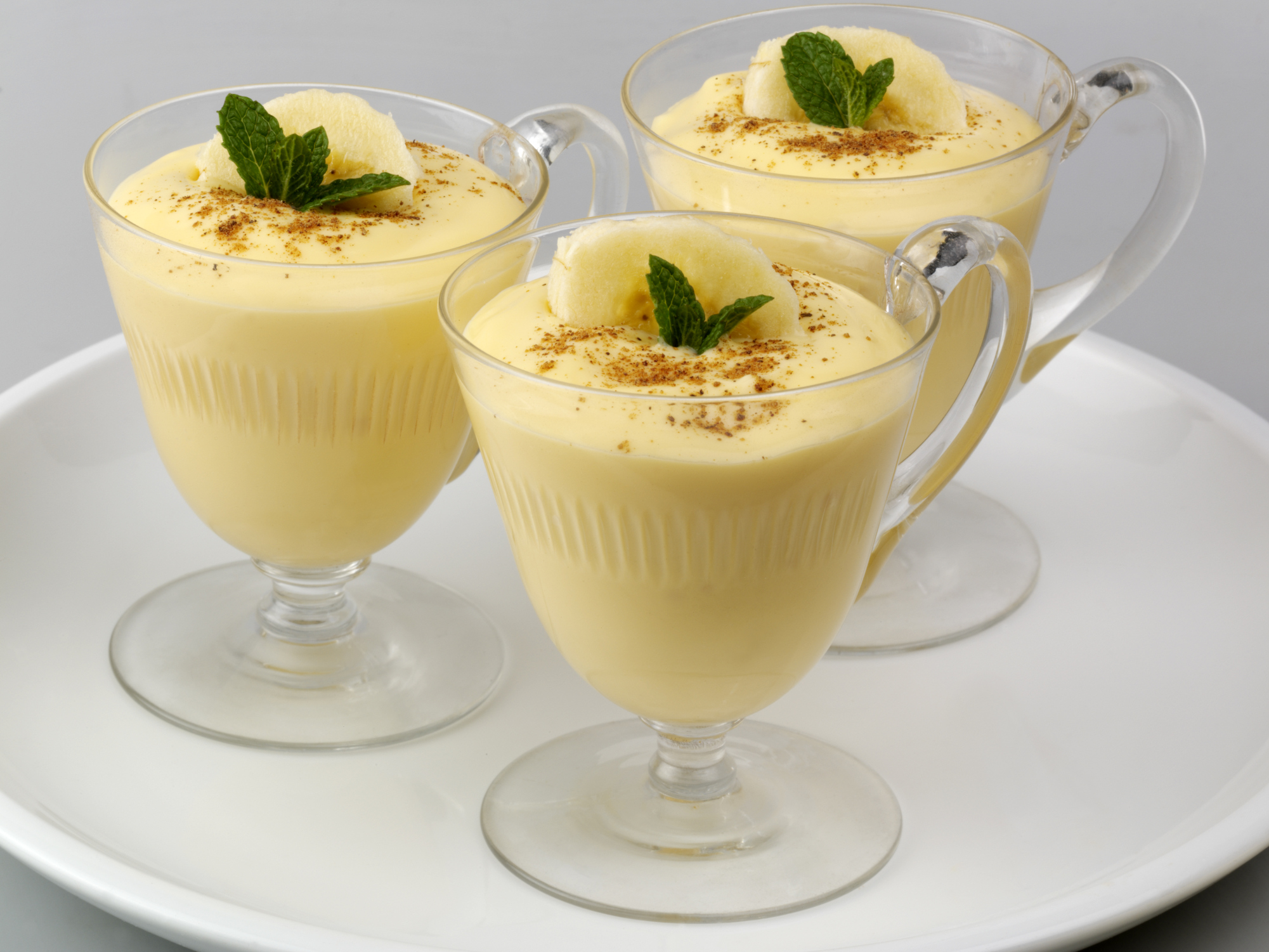 Mousse de plátano