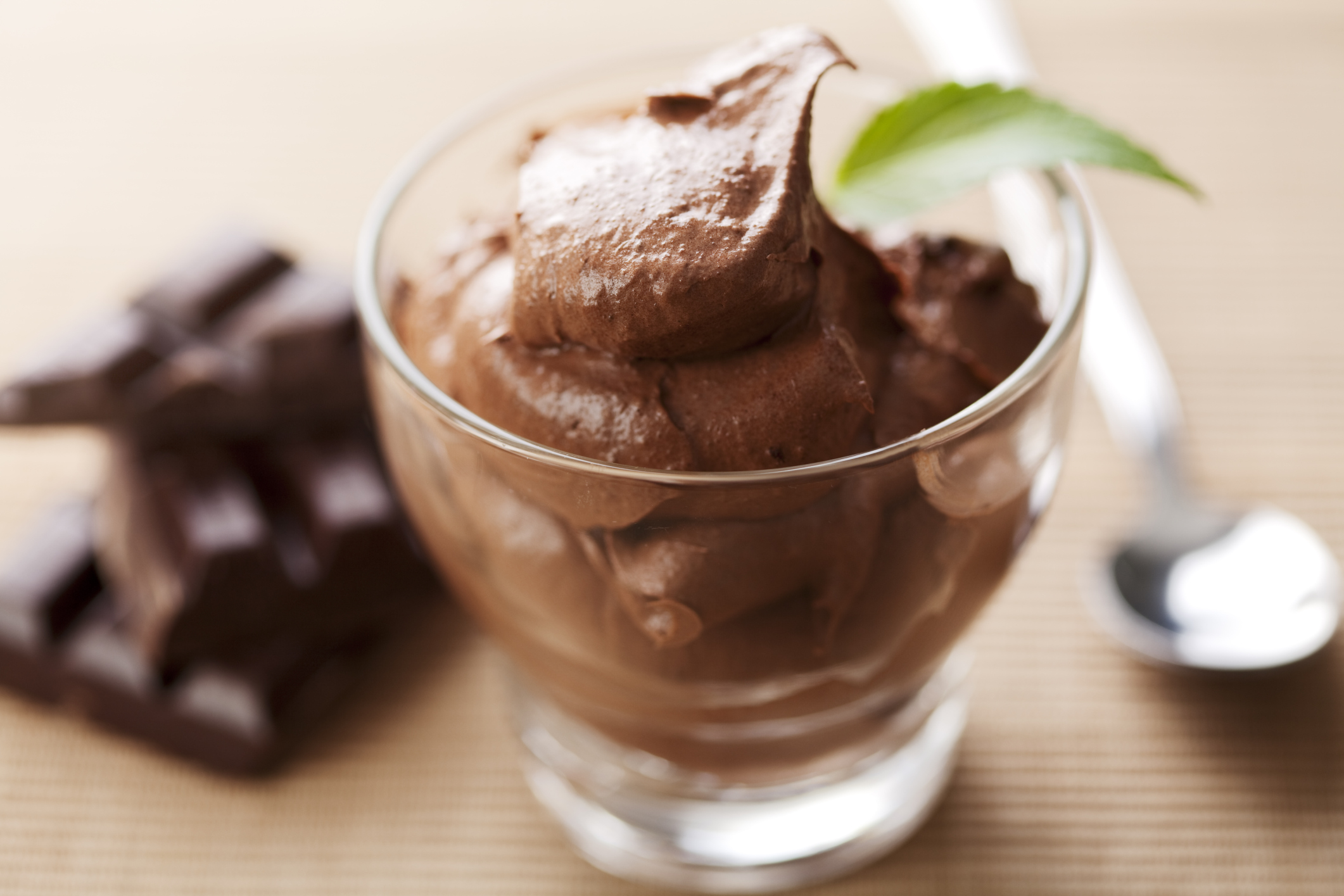 Mousse de chocolate con capuchino