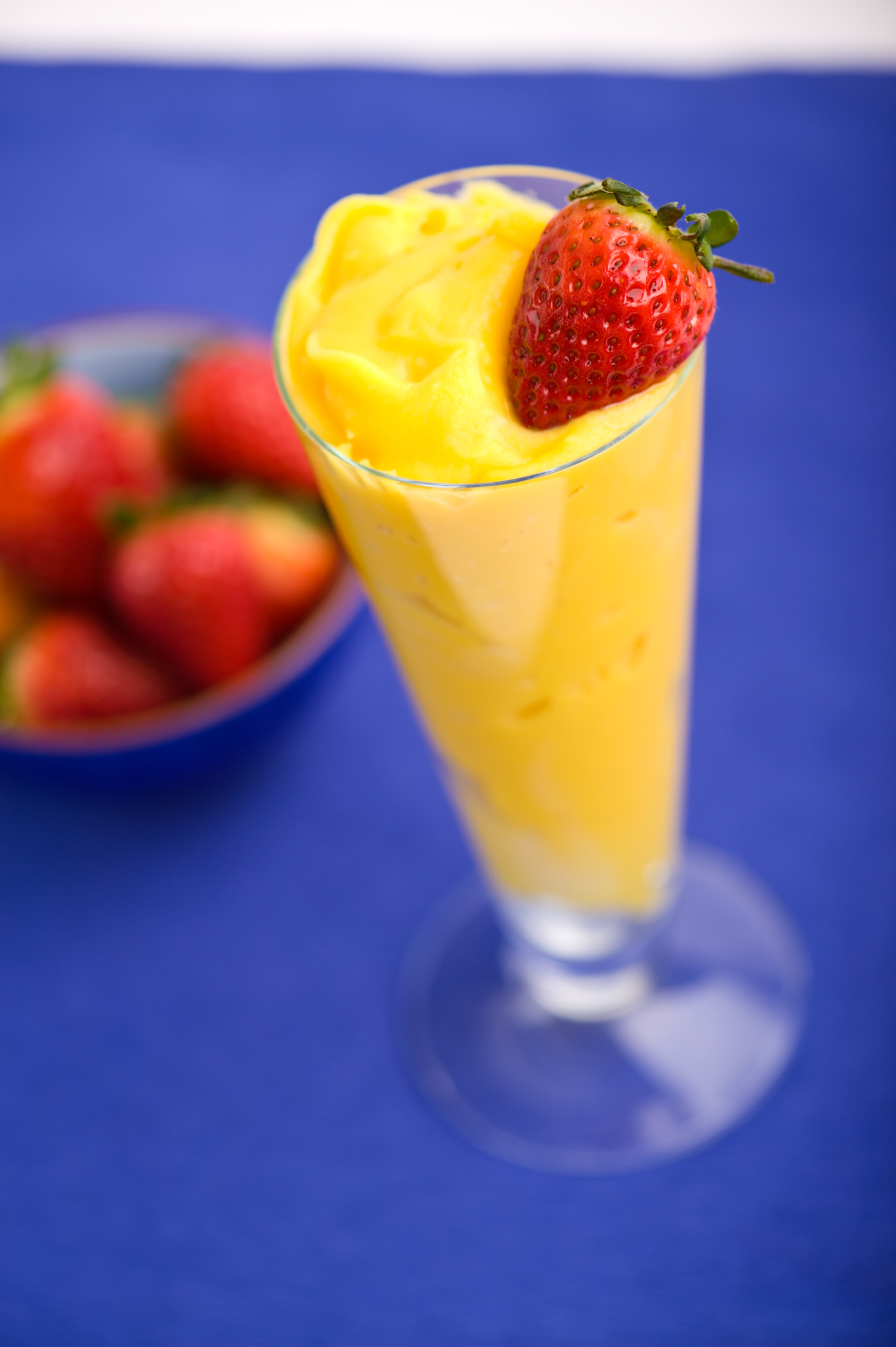 Mousse de mango super sencillo