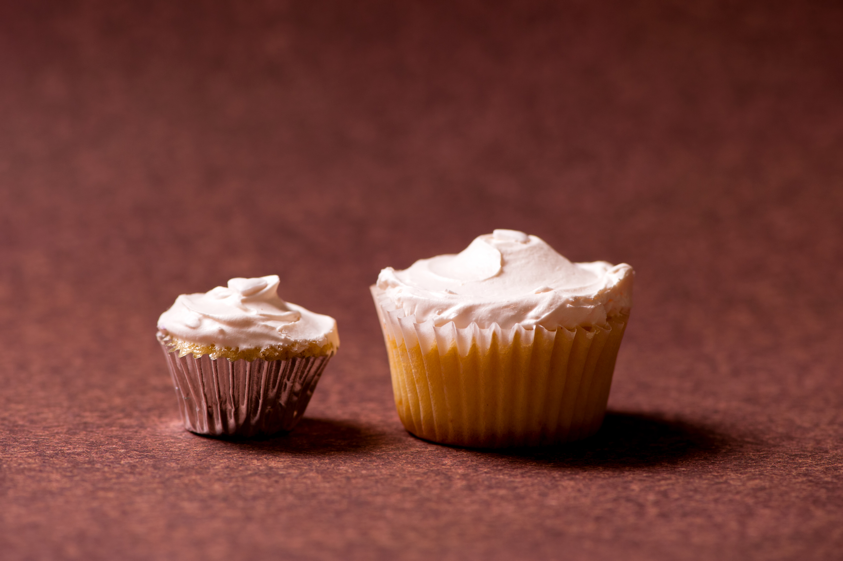 Muffins de vainilla y dulce de leche